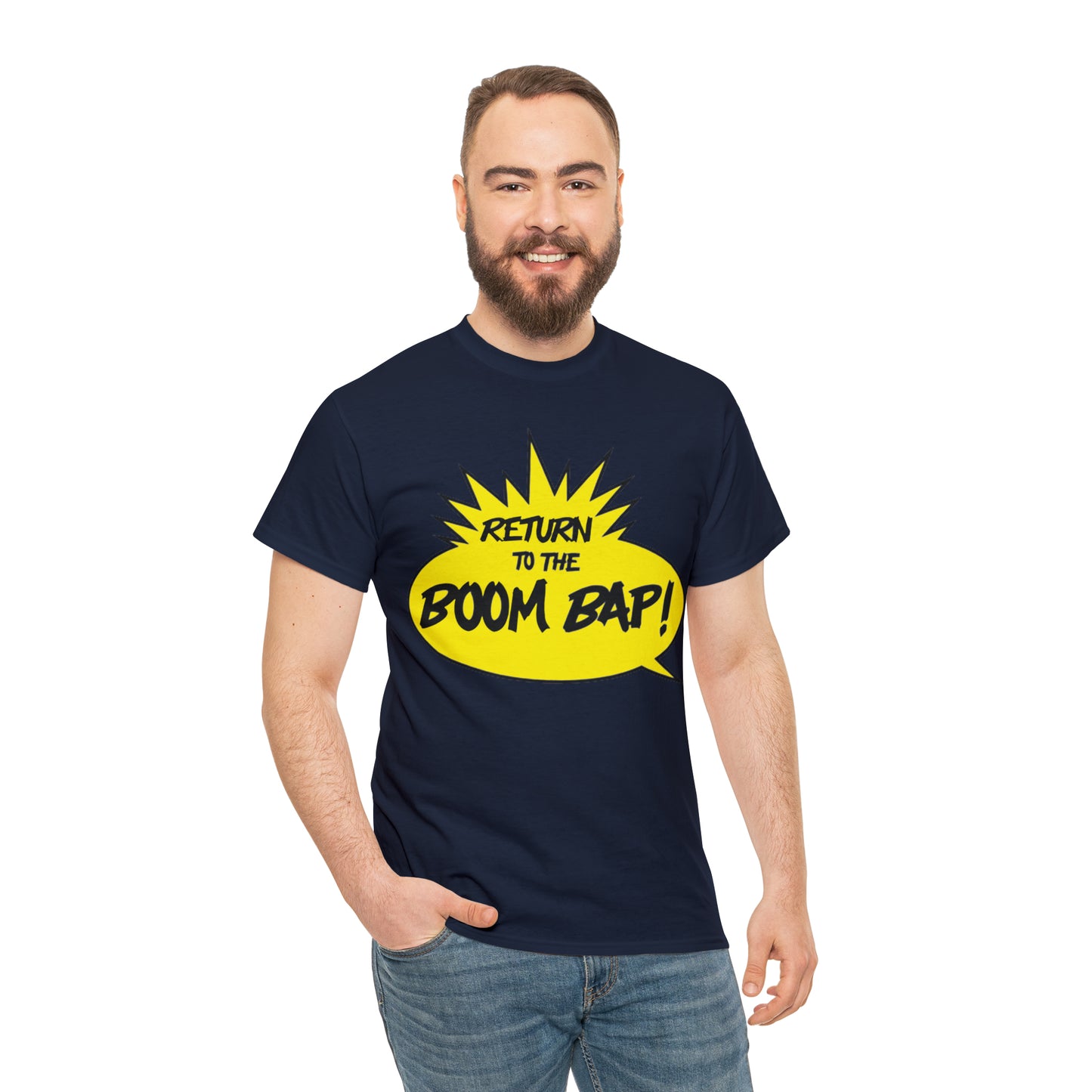 Return to the Boom Bap! Unisex Heavy Cotton Tee