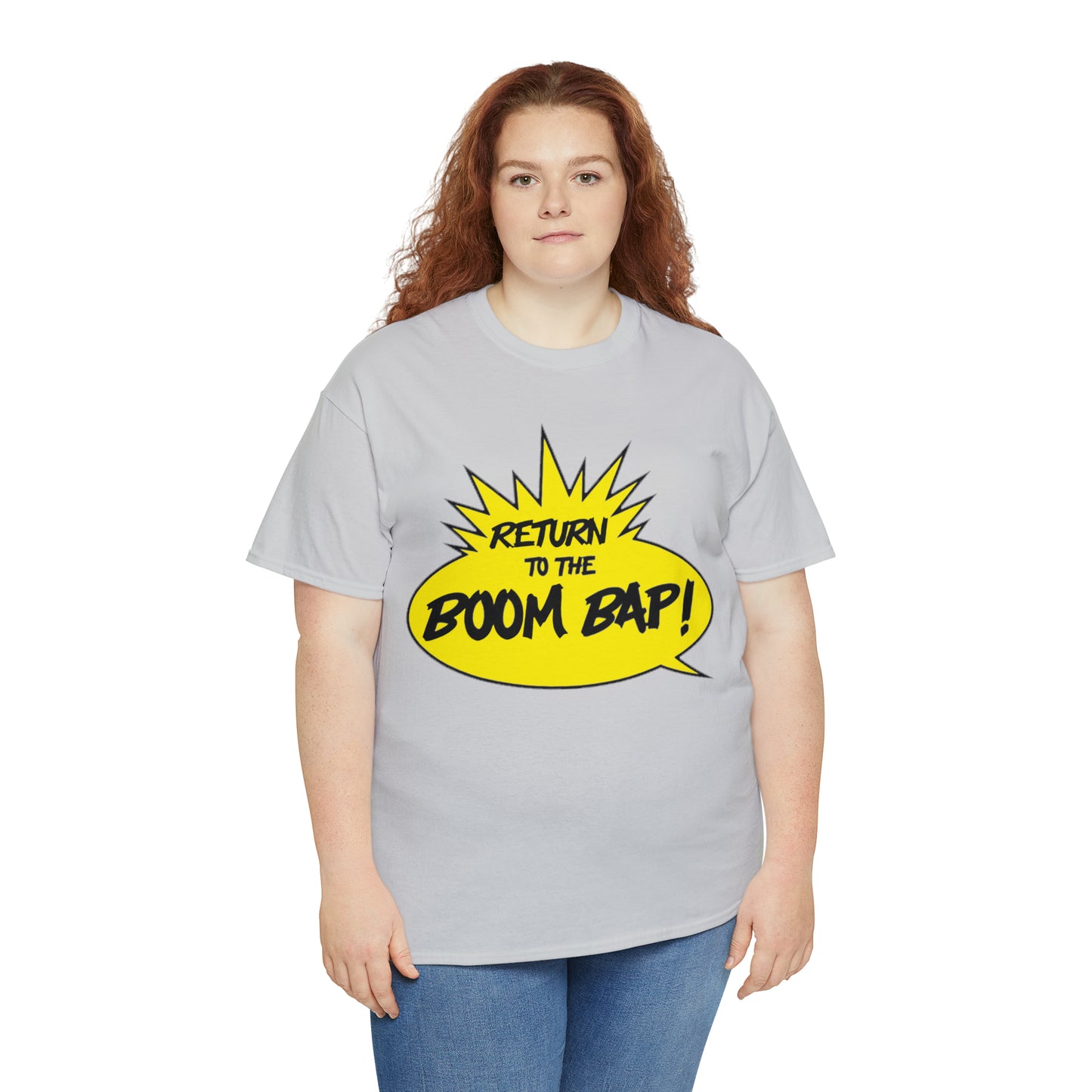 Return to the Boom Bap! Unisex Heavy Cotton Tee