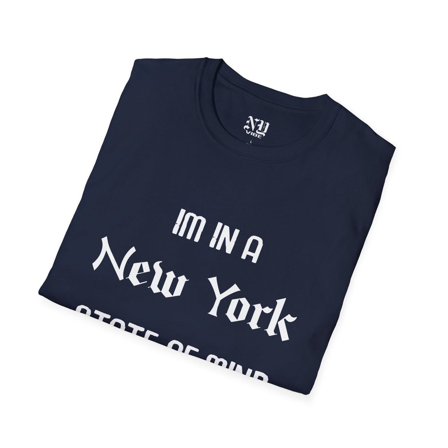 New York State of a Yankee's Mind Unisex Softstyle T-Shirt
