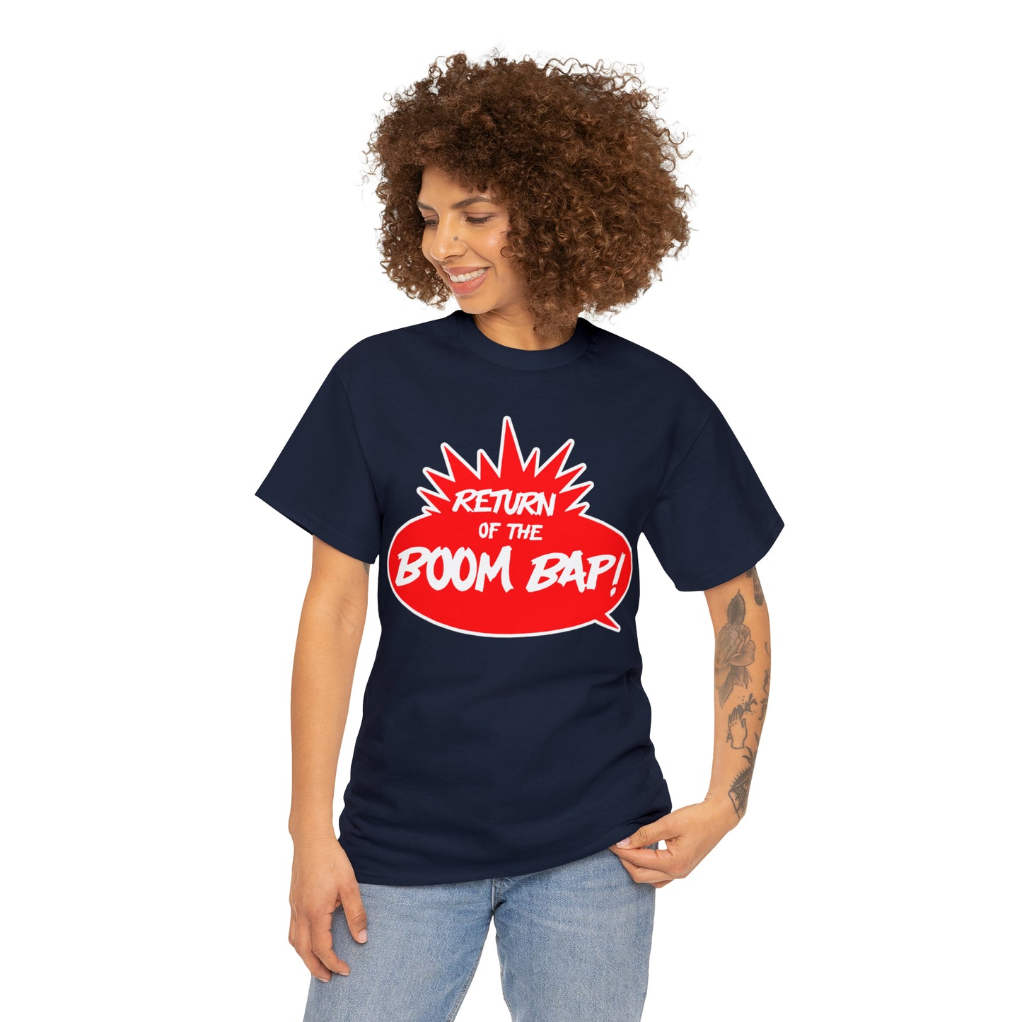 Return of the Boom Bap! Unisex Heavy Cotton Tee