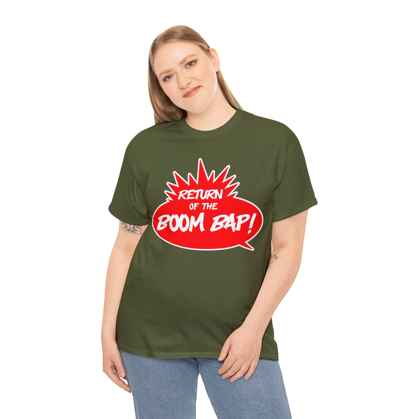 Return of the Boom Bap! Unisex Heavy Cotton Tee