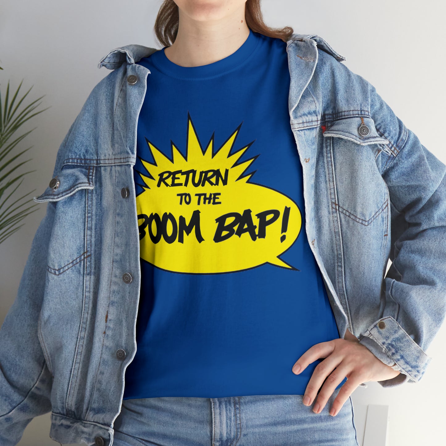 Return to the Boom Bap! Unisex Heavy Cotton Tee