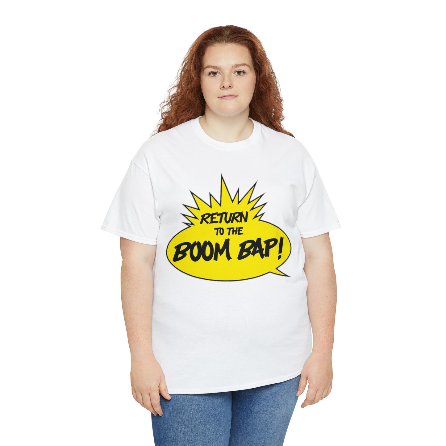 Return to the Boom Bap! Unisex Heavy Cotton Tee