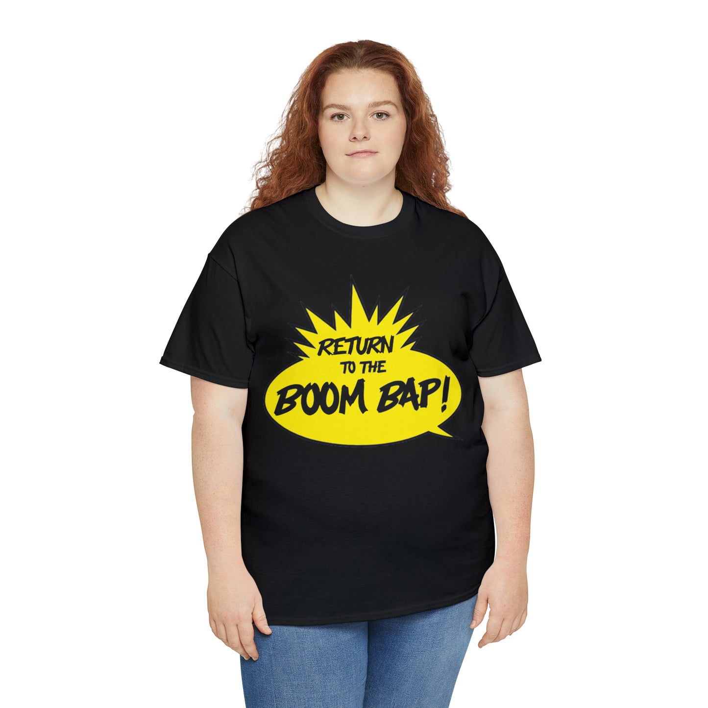 Return to the Boom Bap! Unisex Heavy Cotton Tee