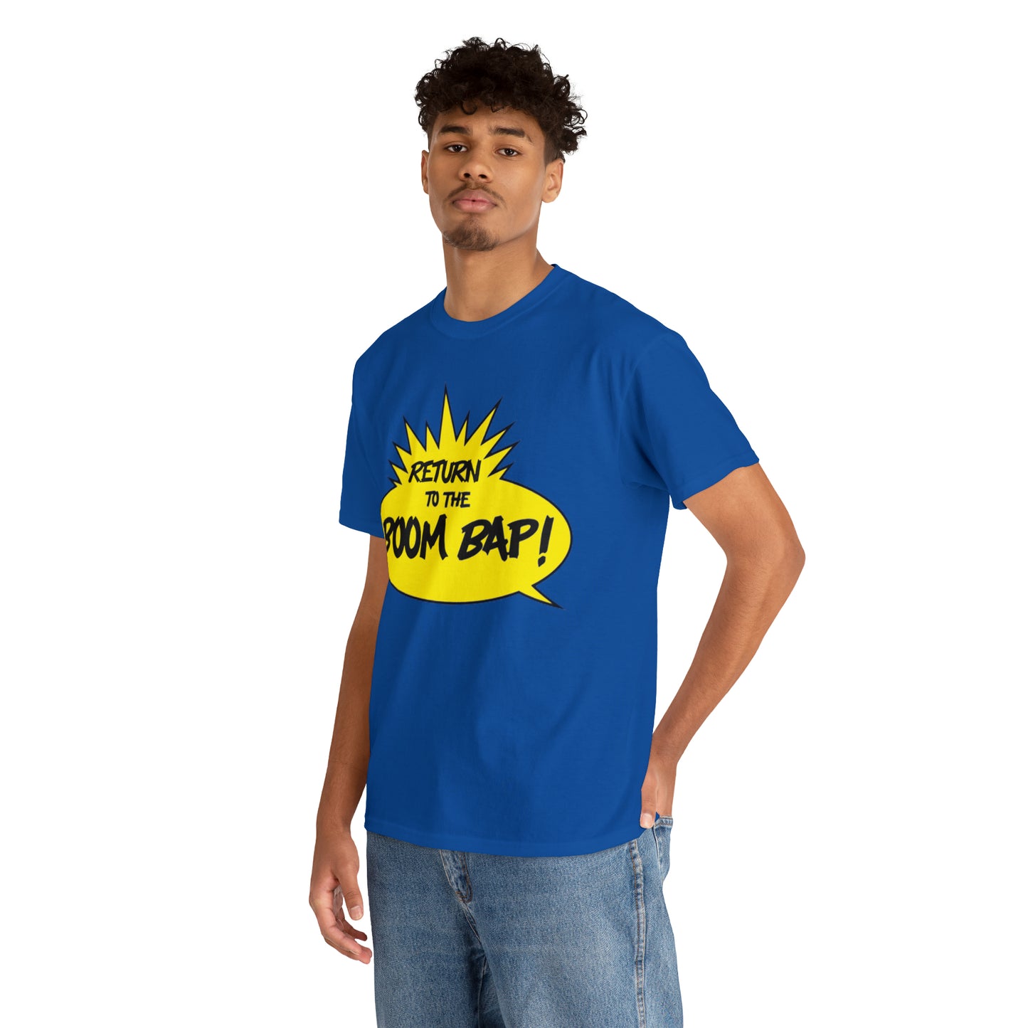 Return to the Boom Bap! Unisex Heavy Cotton Tee