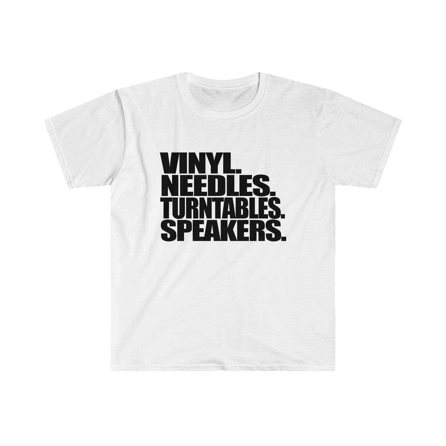 Vinyl. Needles. Turntables. Speakers.