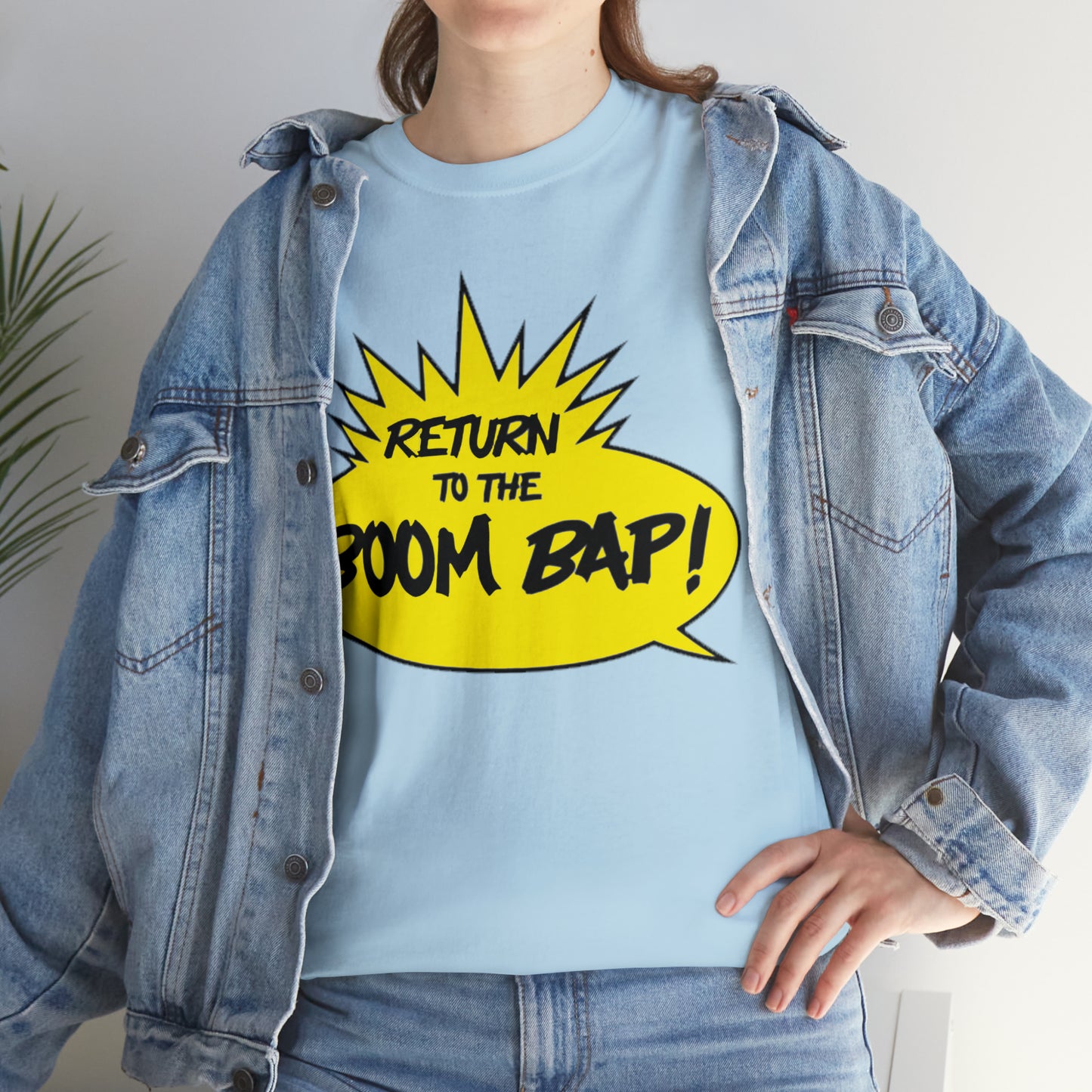 Return to the Boom Bap! Unisex Heavy Cotton Tee