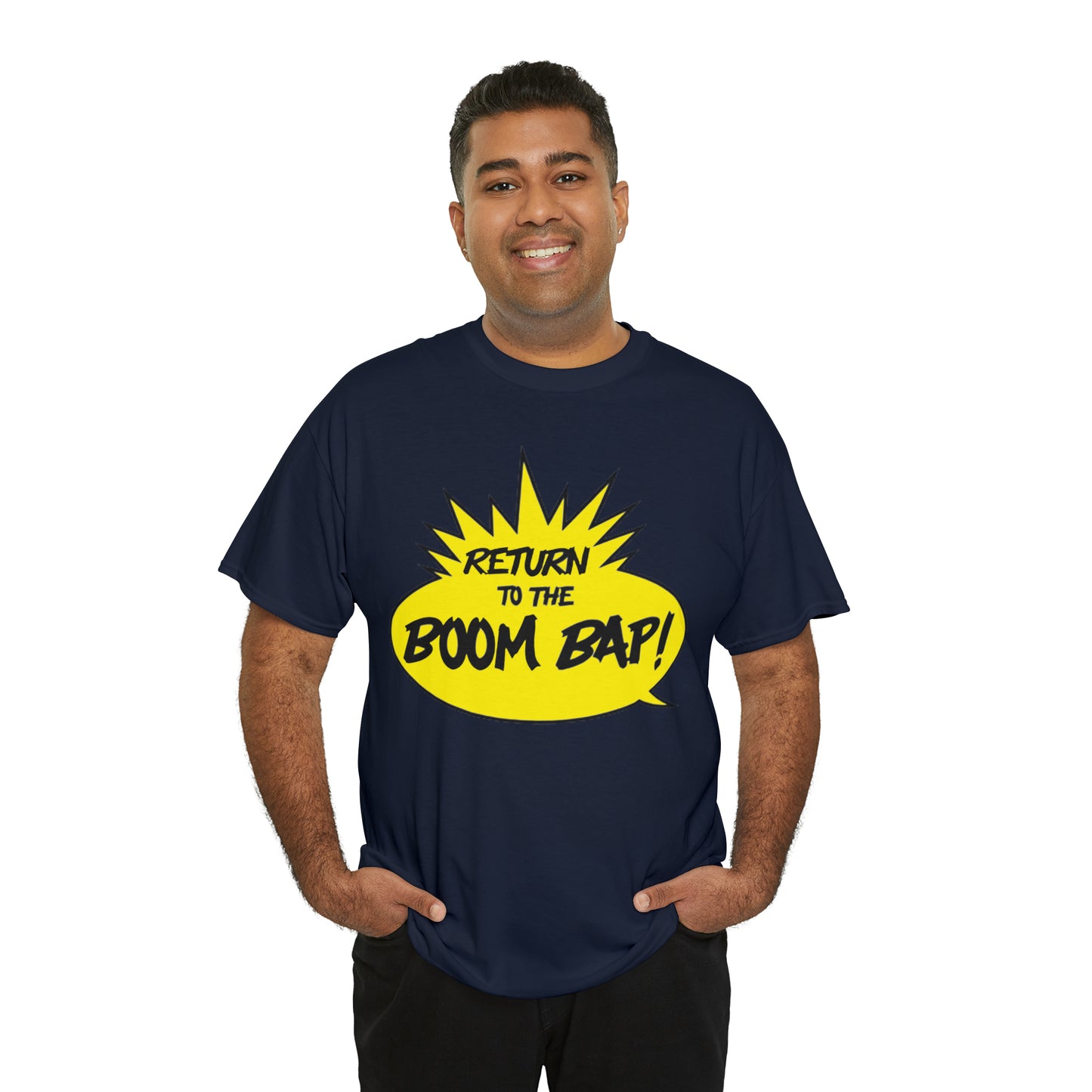 Return to the Boom Bap! Unisex Heavy Cotton Tee