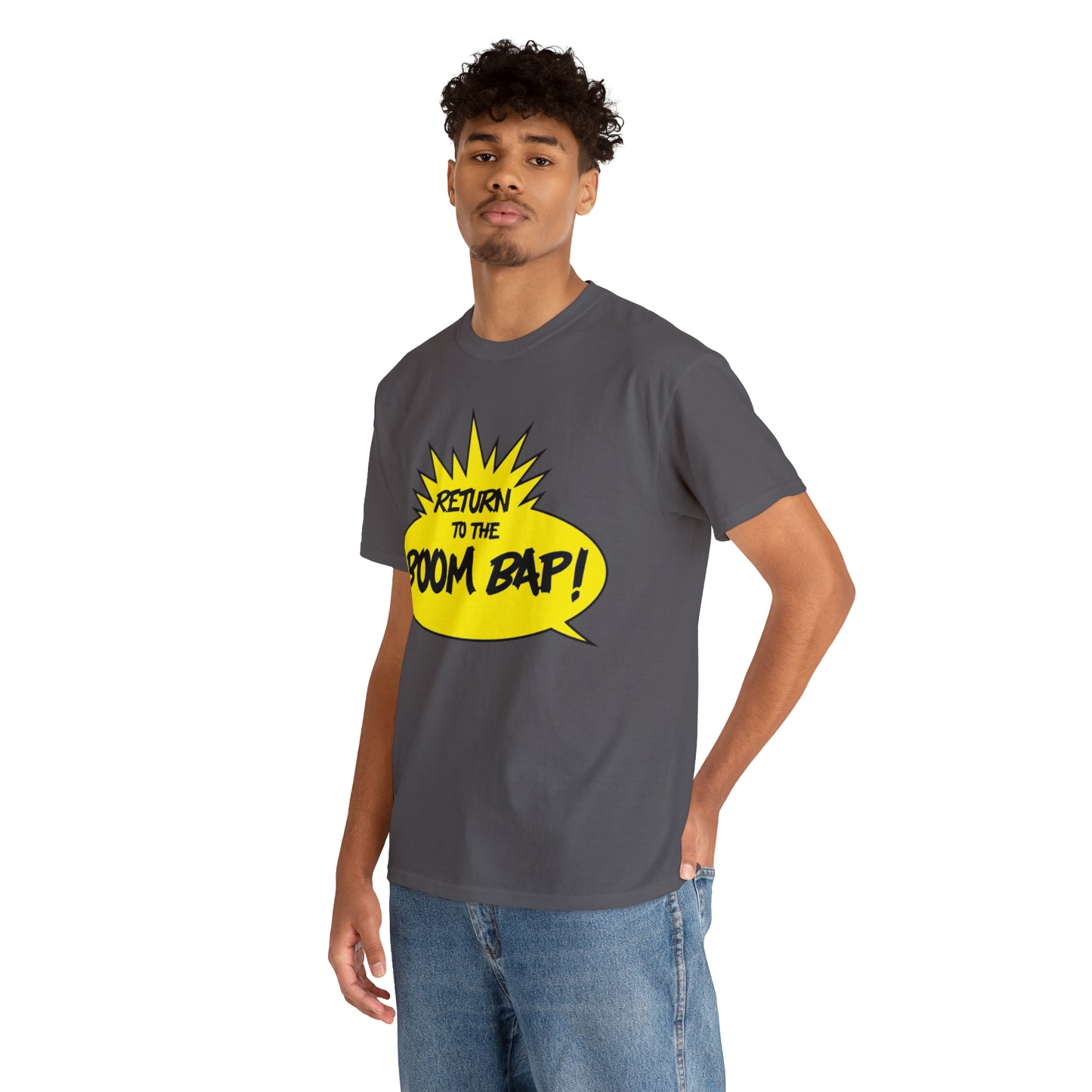 Return to the Boom Bap! Unisex Heavy Cotton Tee