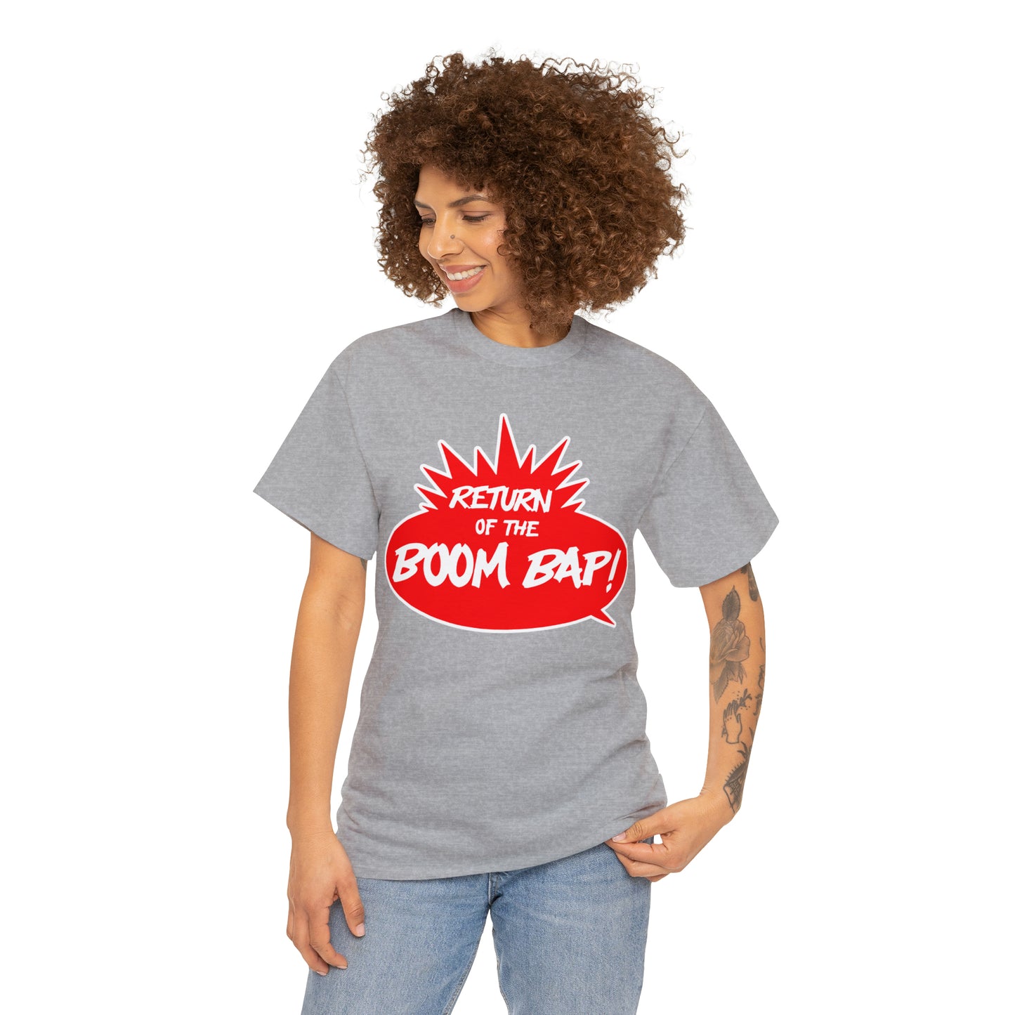 Return of the Boom Bap! Unisex Heavy Cotton Tee
