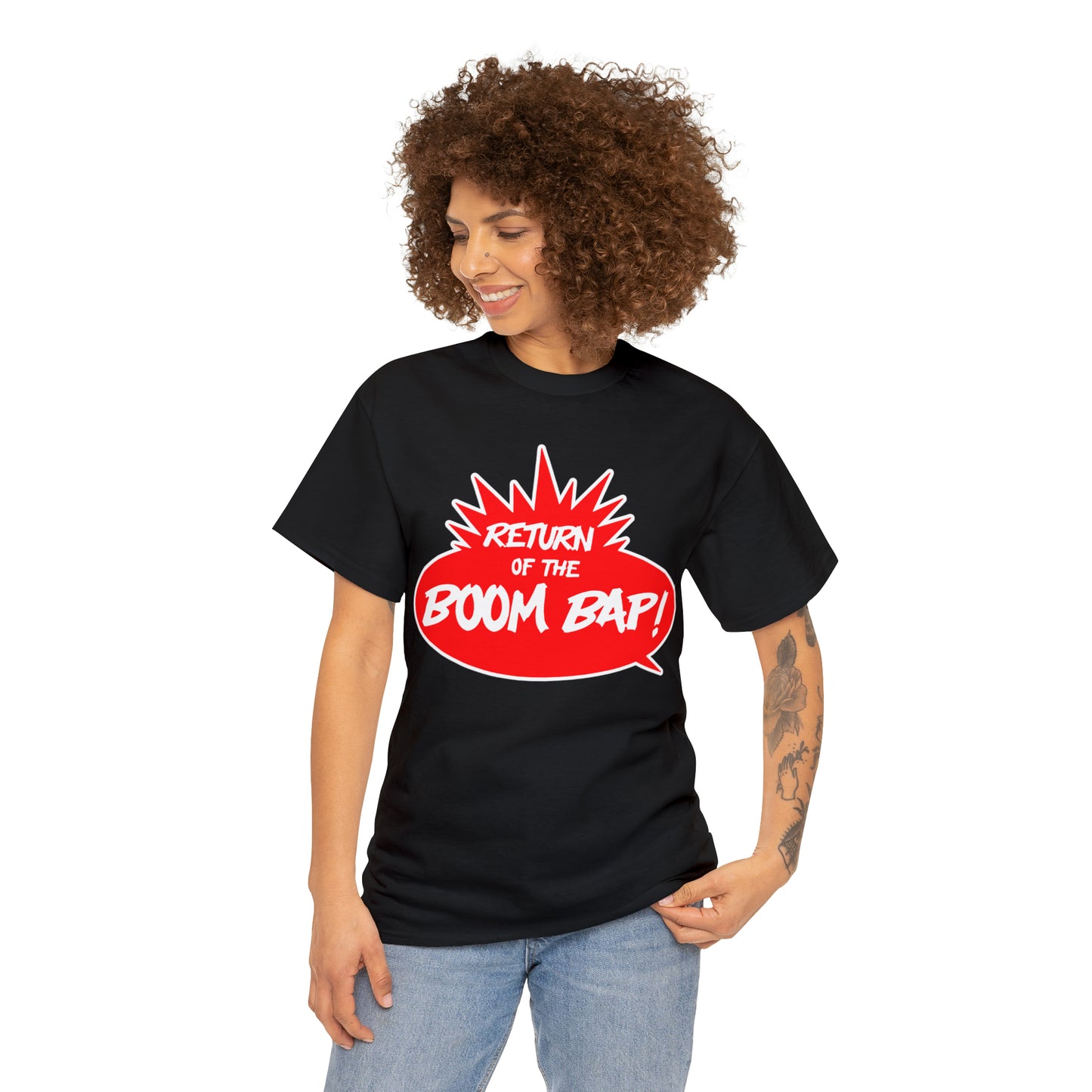 Return of the Boom Bap! Unisex Heavy Cotton Tee