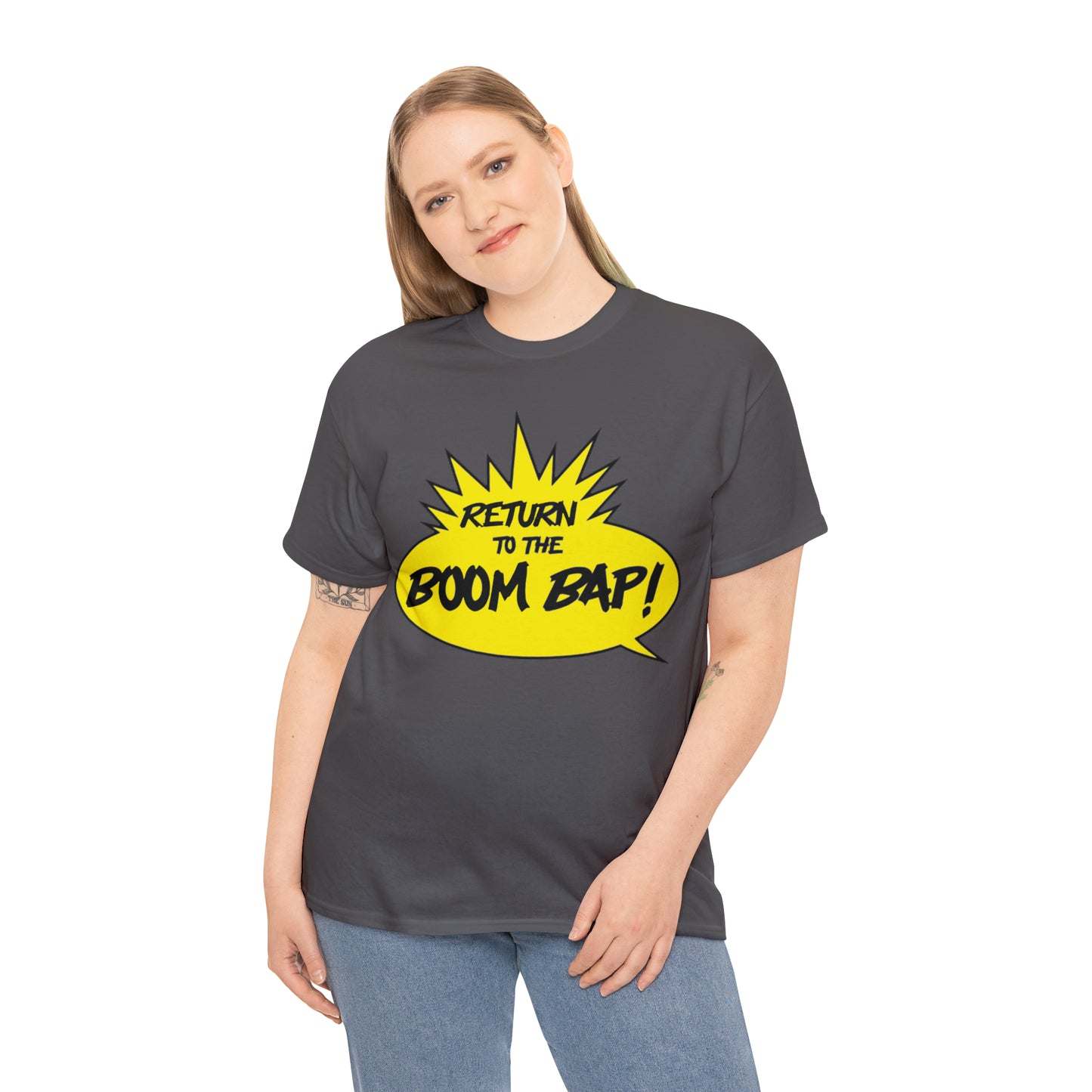 Return to the Boom Bap! Unisex Heavy Cotton Tee