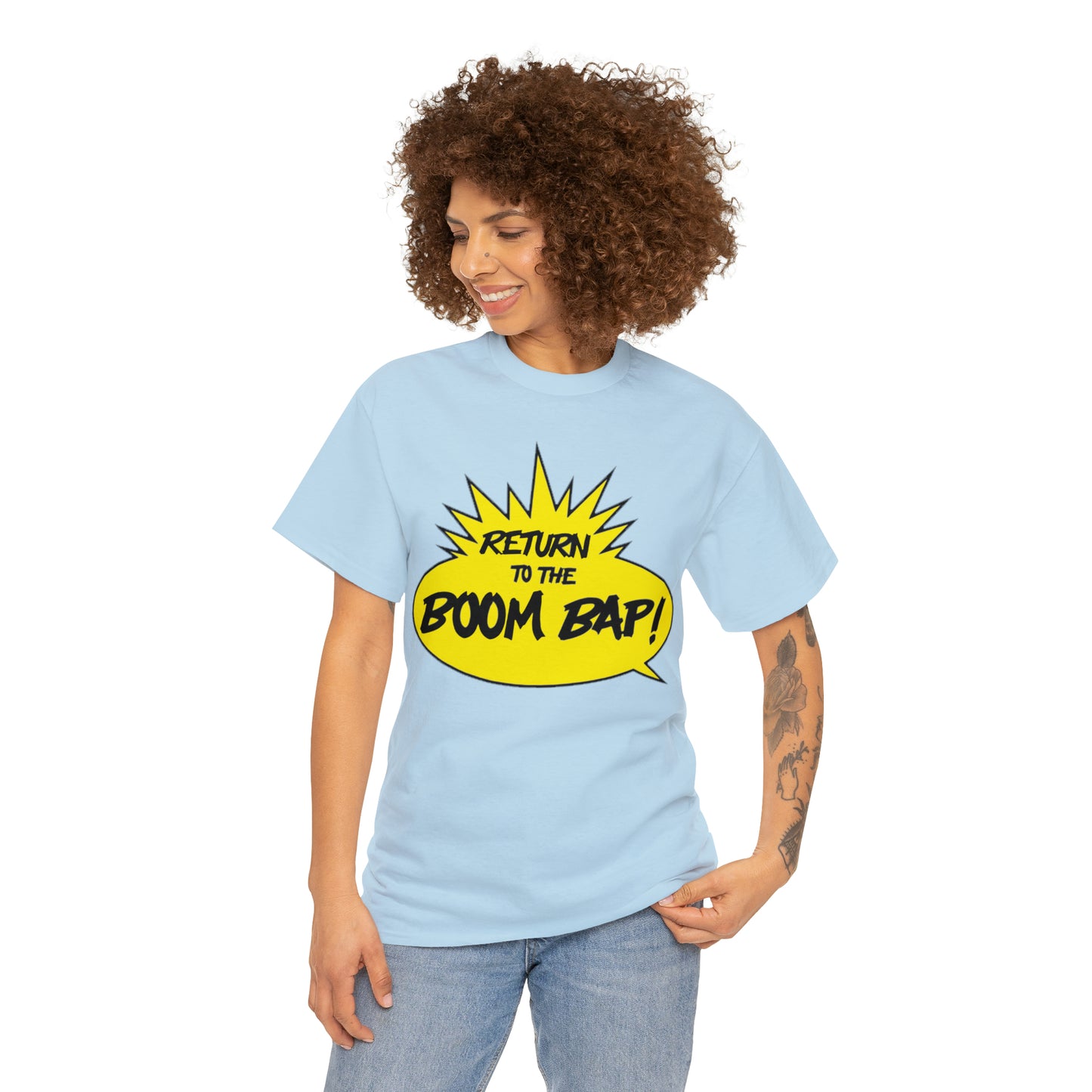 Return to the Boom Bap! Unisex Heavy Cotton Tee