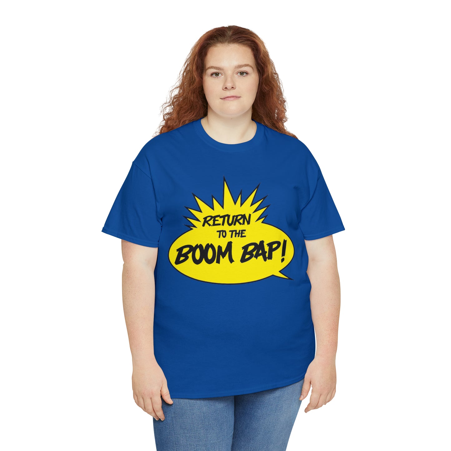 Return to the Boom Bap! Unisex Heavy Cotton Tee