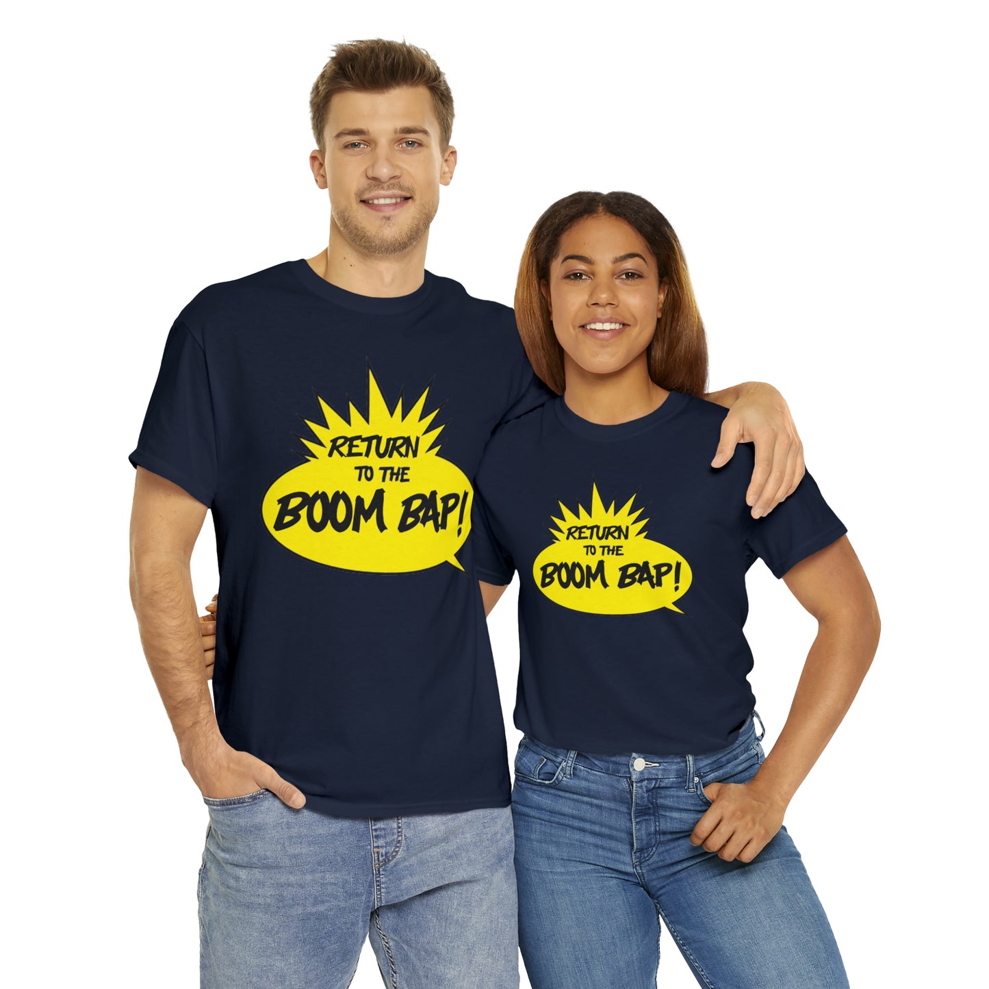Return to the Boom Bap! Unisex Heavy Cotton Tee