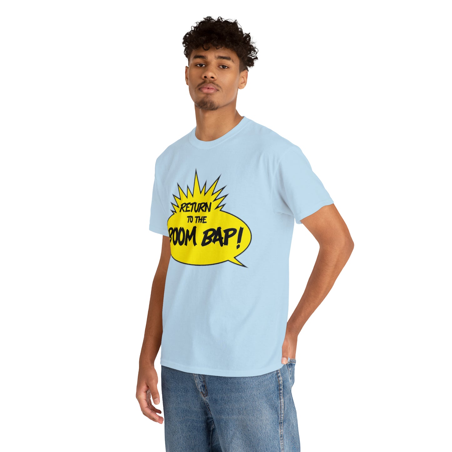Return to the Boom Bap! Unisex Heavy Cotton Tee