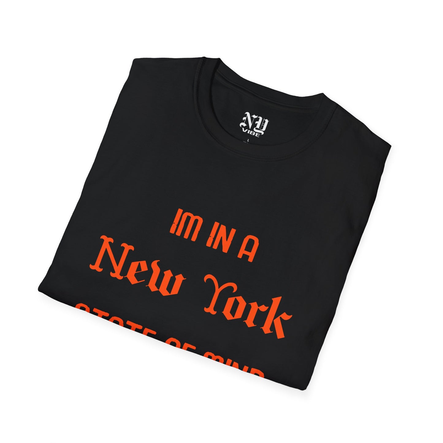 New York State of a Mets Mind Unisex Softstyle T-Shirt