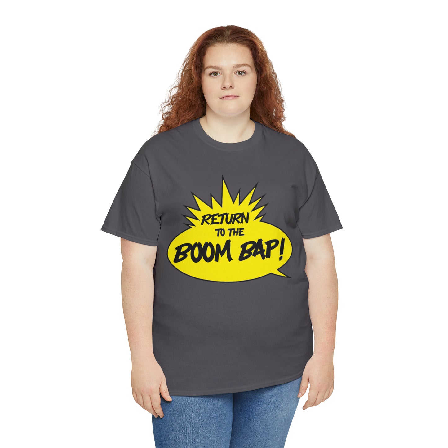 Return to the Boom Bap! Unisex Heavy Cotton Tee