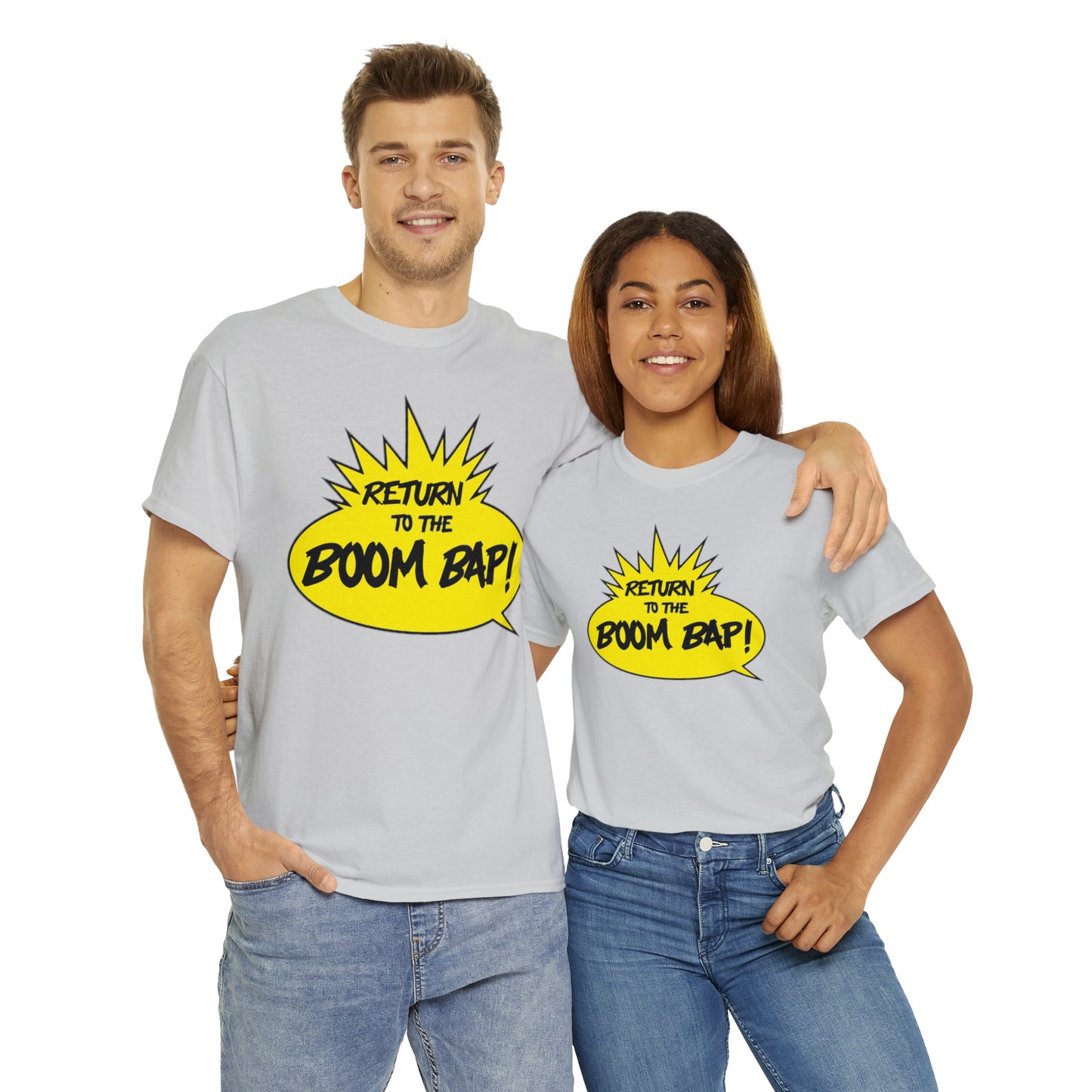 Return to the Boom Bap! Unisex Heavy Cotton Tee