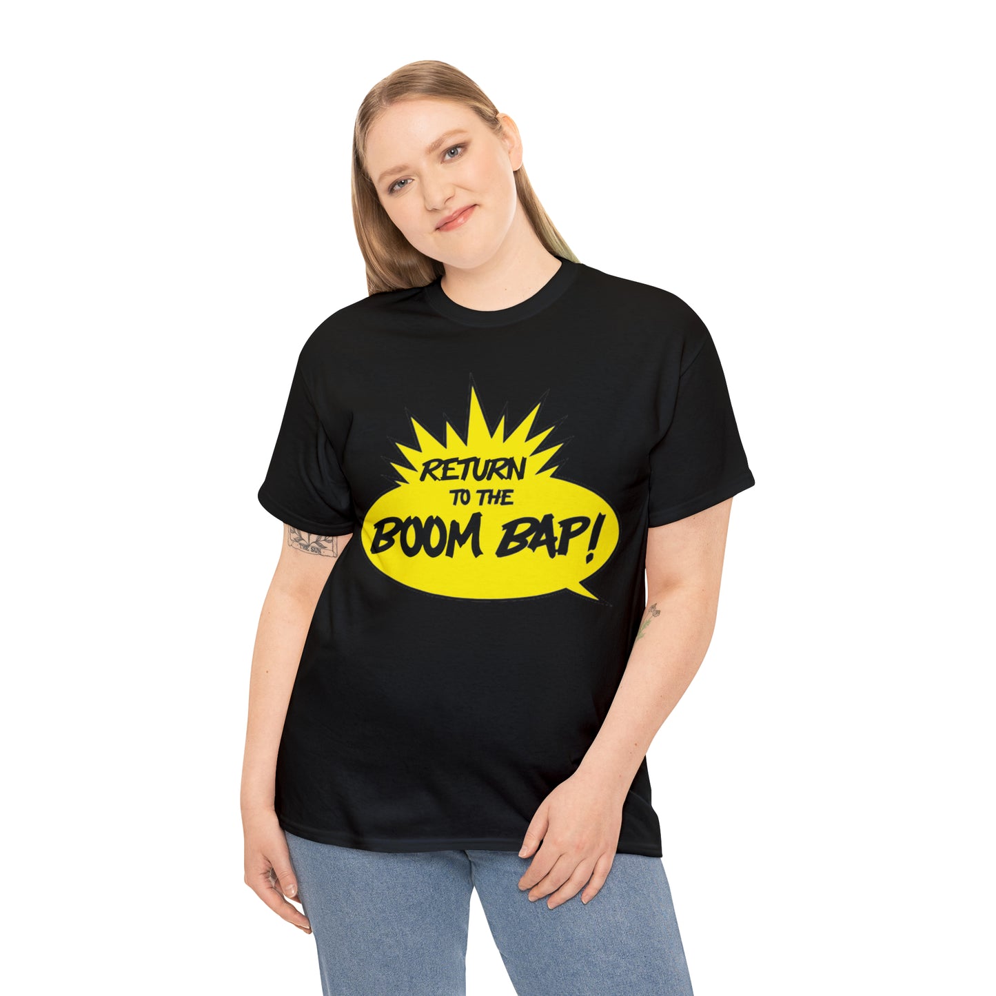 Return to the Boom Bap! Unisex Heavy Cotton Tee
