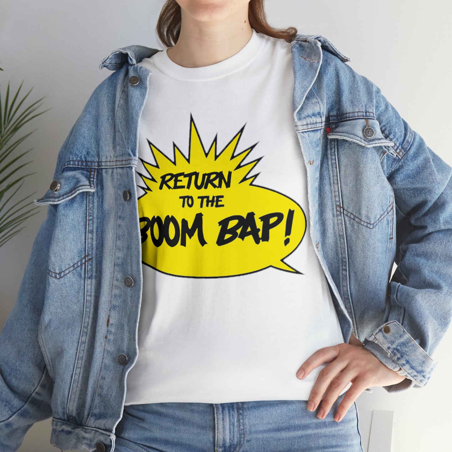Return to the Boom Bap! Unisex Heavy Cotton Tee