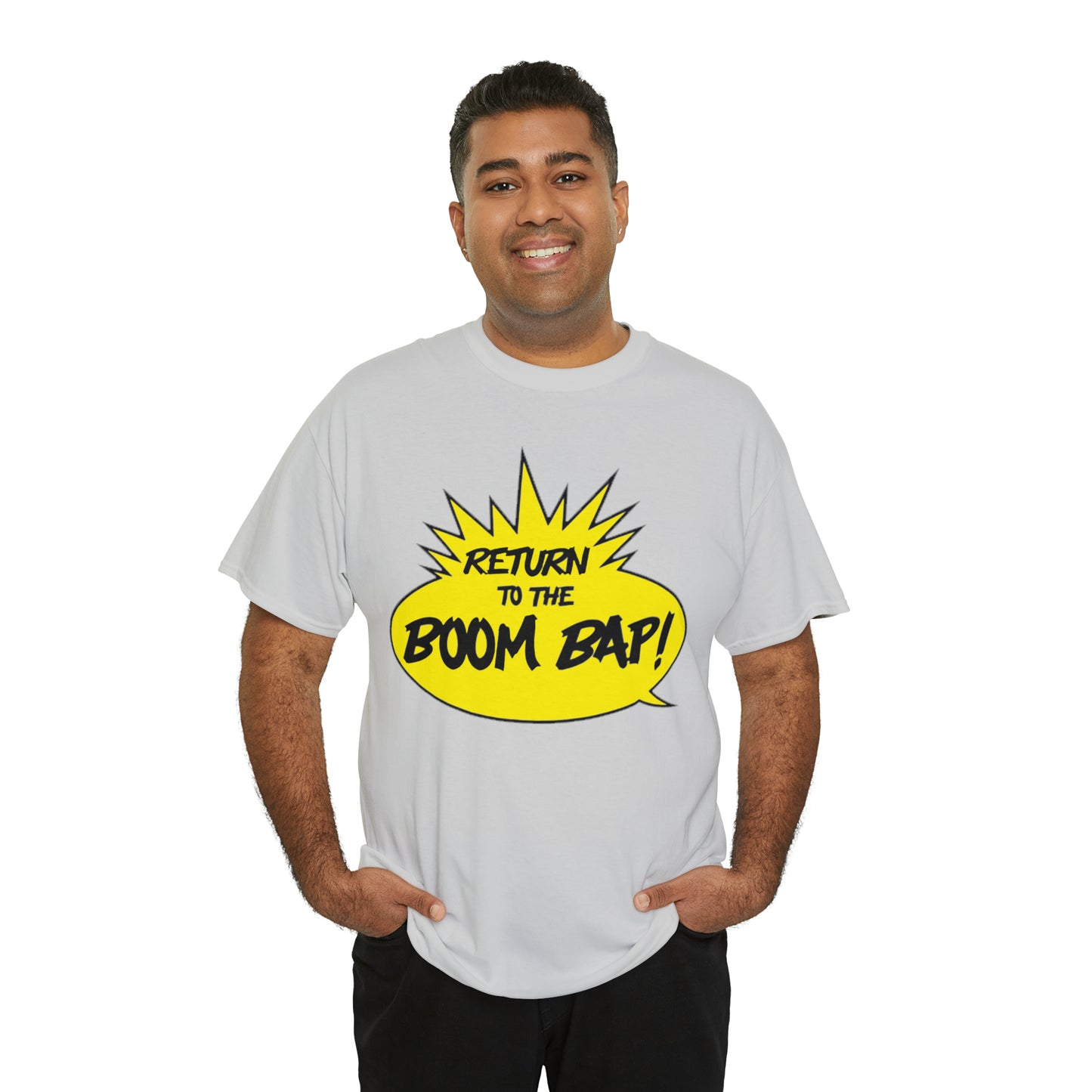 Return to the Boom Bap! Unisex Heavy Cotton Tee
