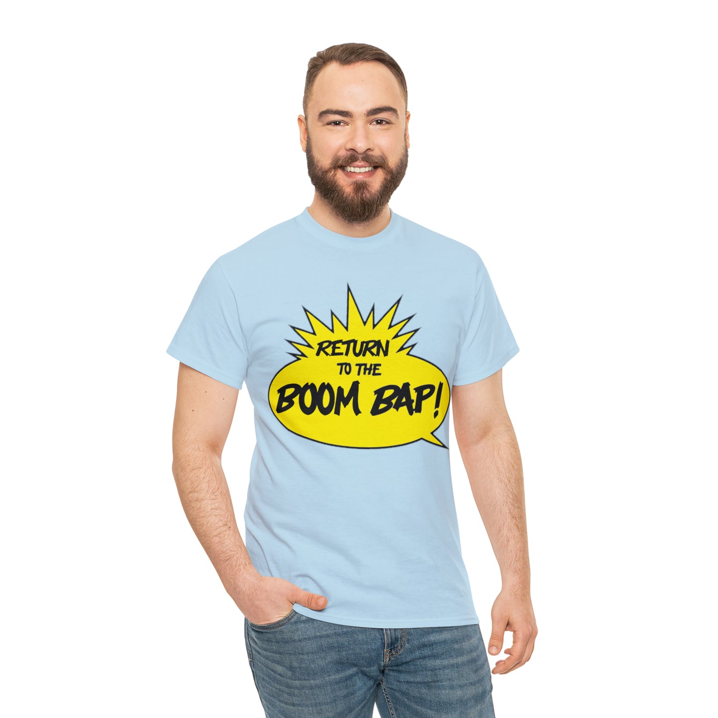Return to the Boom Bap! Unisex Heavy Cotton Tee