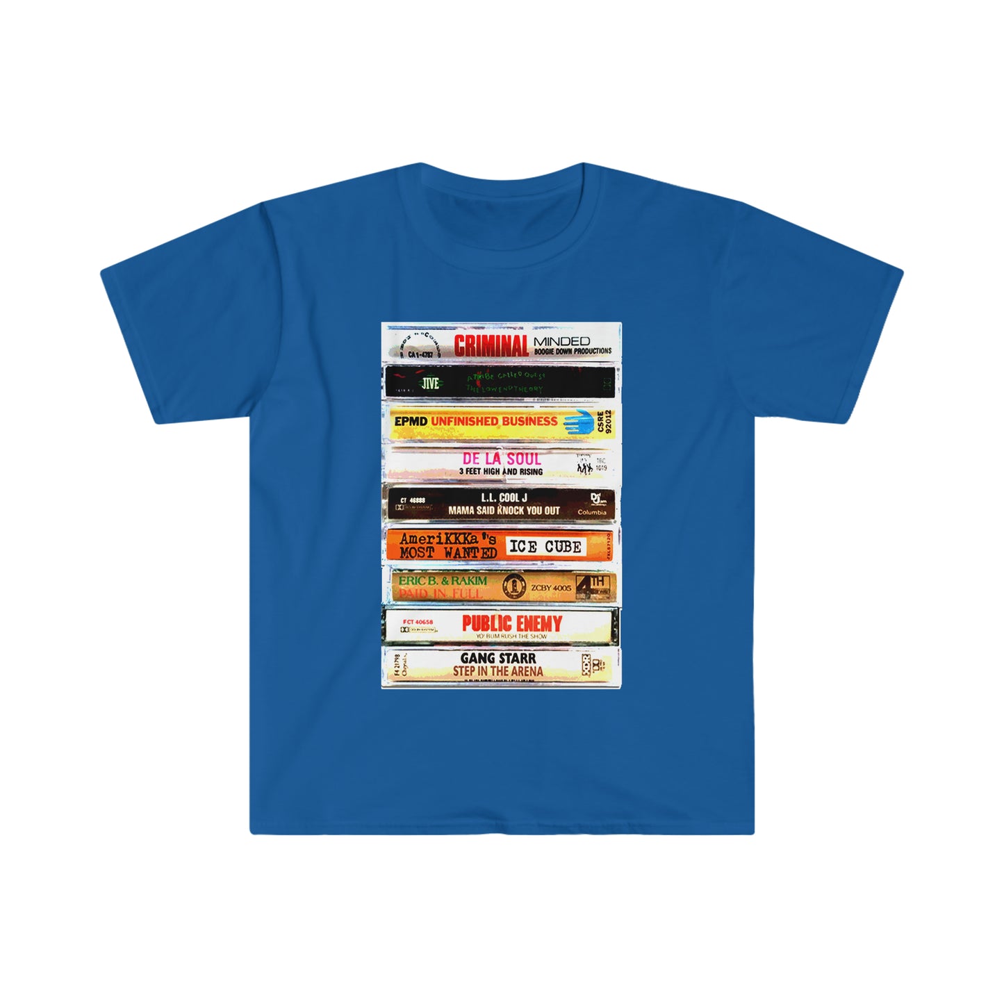 Old School Hip Hop Cassette T-Shirt - A Nostalgic Tribute to Hip Hop's Golden Era!