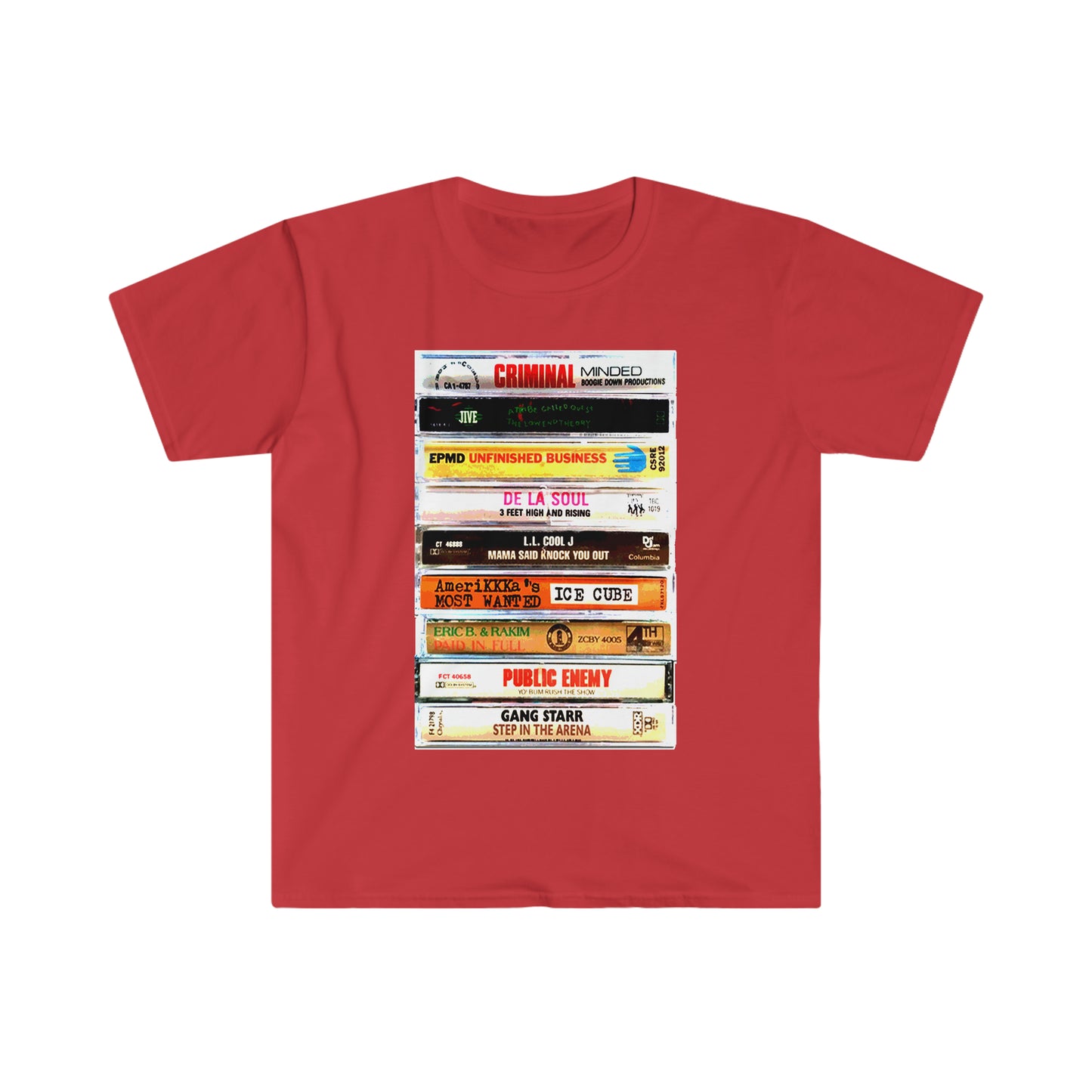 Old School Hip Hop Cassette T-Shirt - A Nostalgic Tribute to Hip Hop's Golden Era!