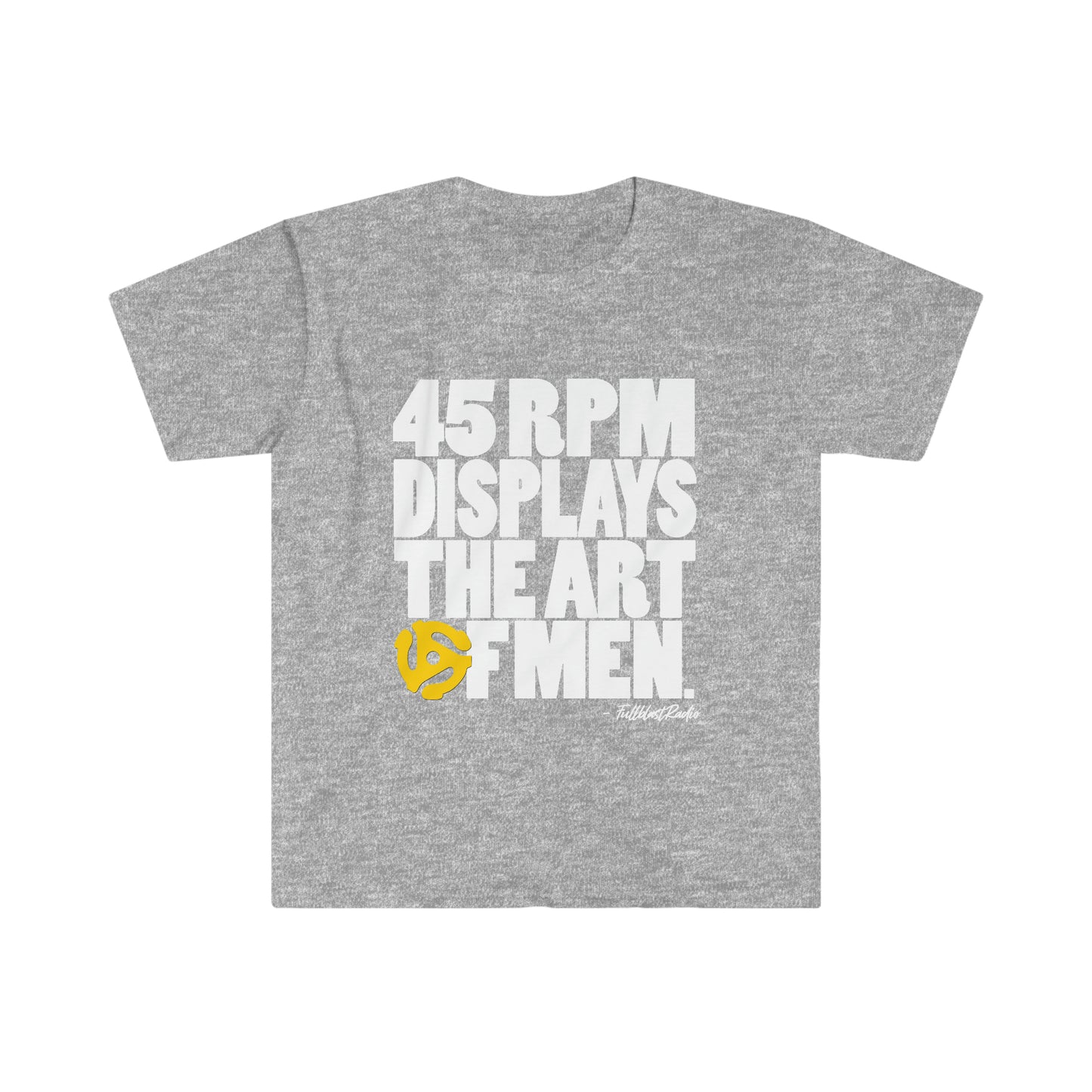 45 rpm displays the art of men by fullblastradio