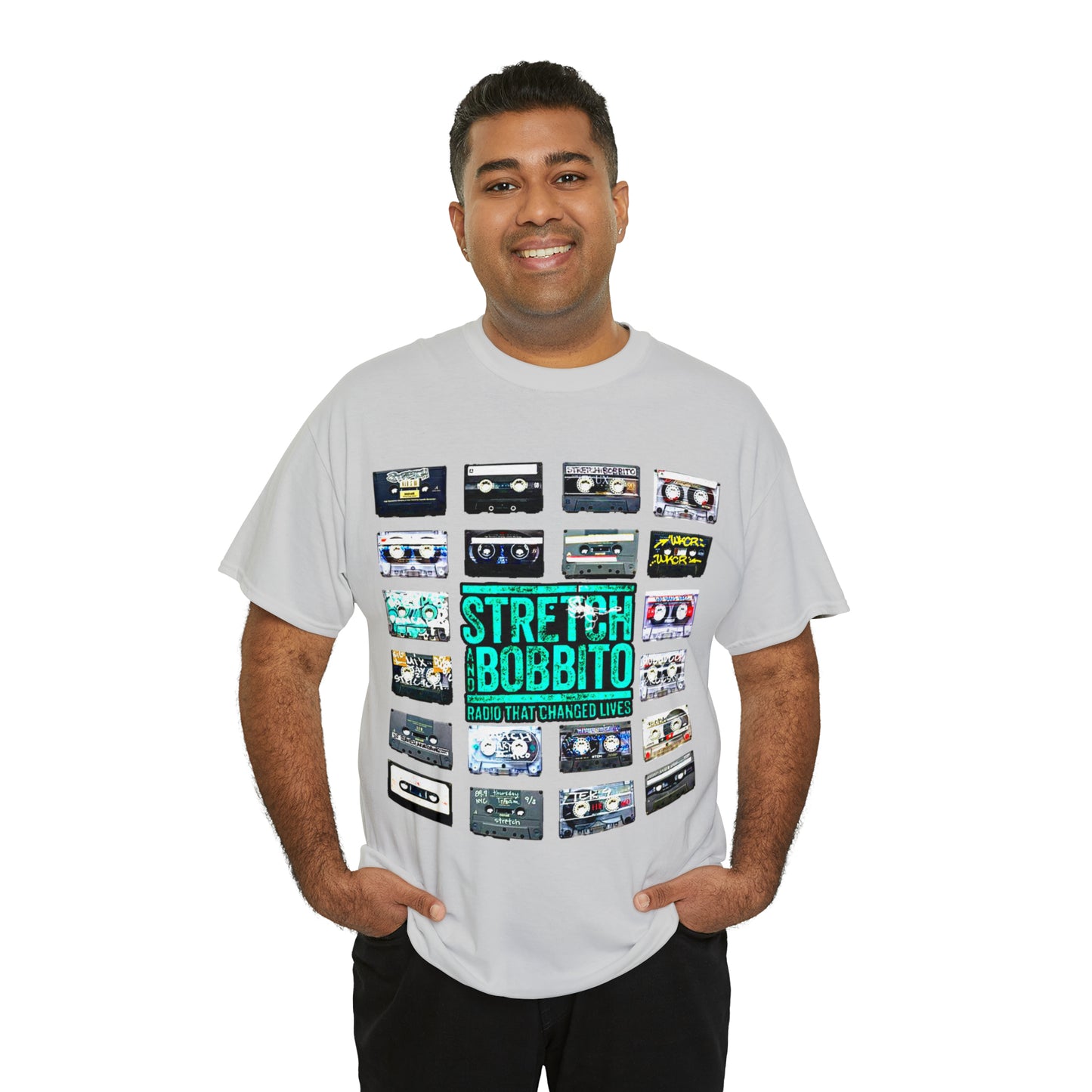 Stretch & Bobbito: Radio That Changed Lives - Unisex Heavy Cotton Tee