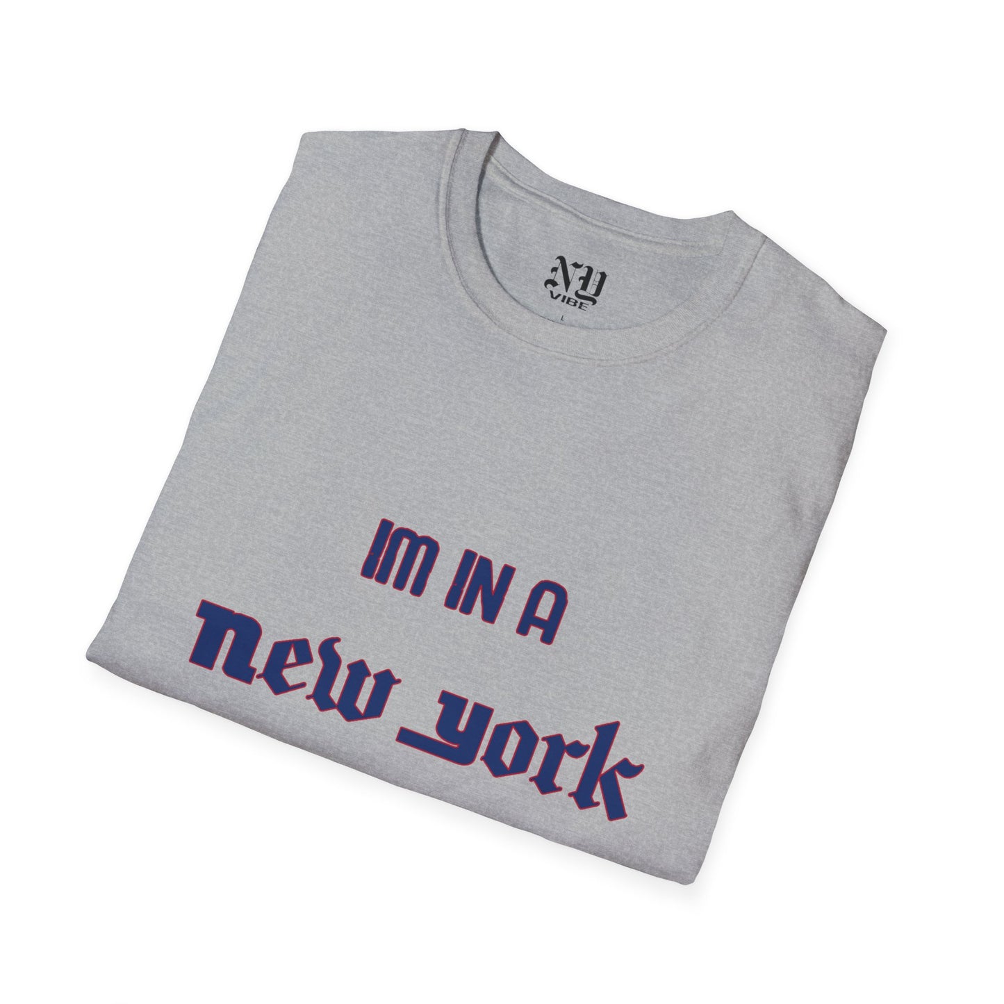 New York State of a Giants Mind Unisex Softstyle T-Shirt