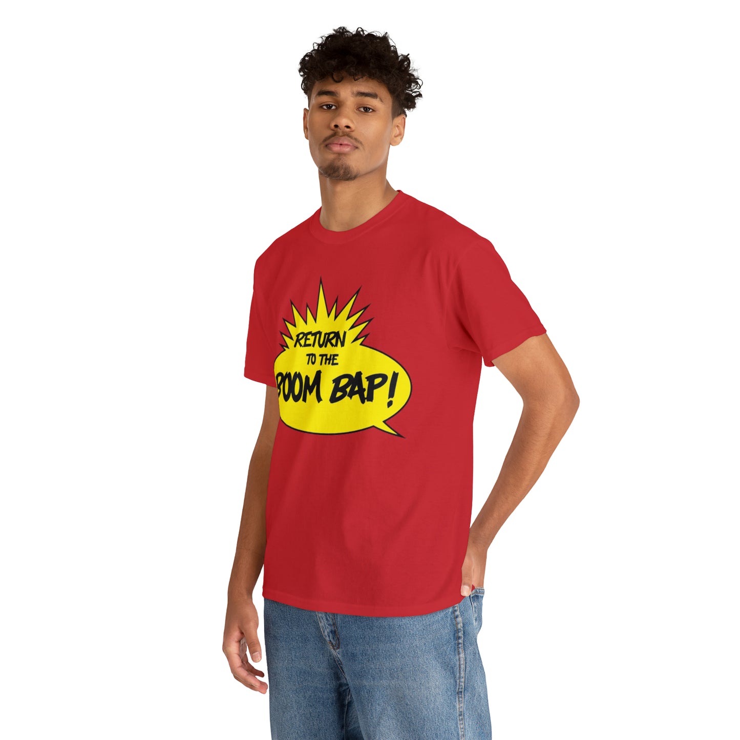 Return to the Boom Bap! Unisex Heavy Cotton Tee