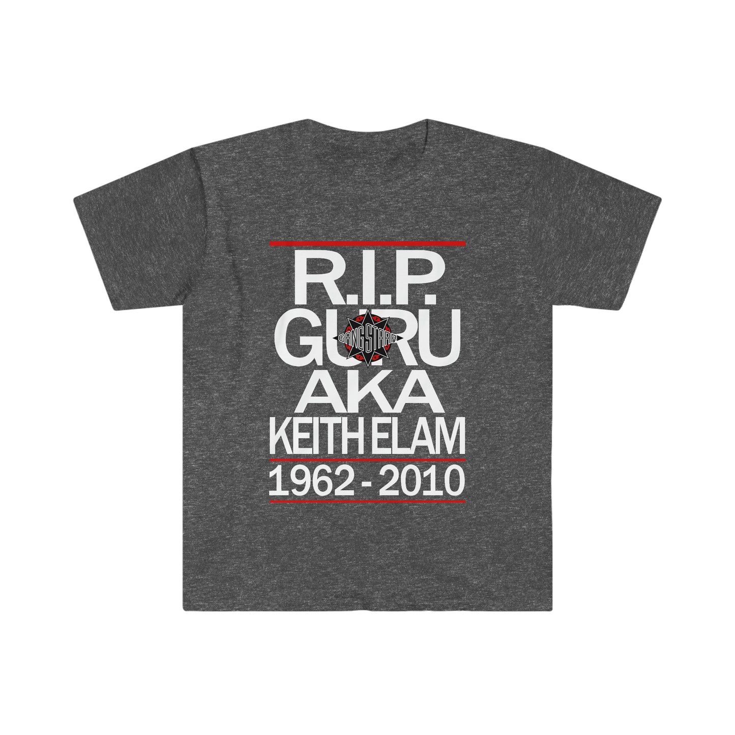 Gang Starr RIP GURU aka Keith Elam Tee