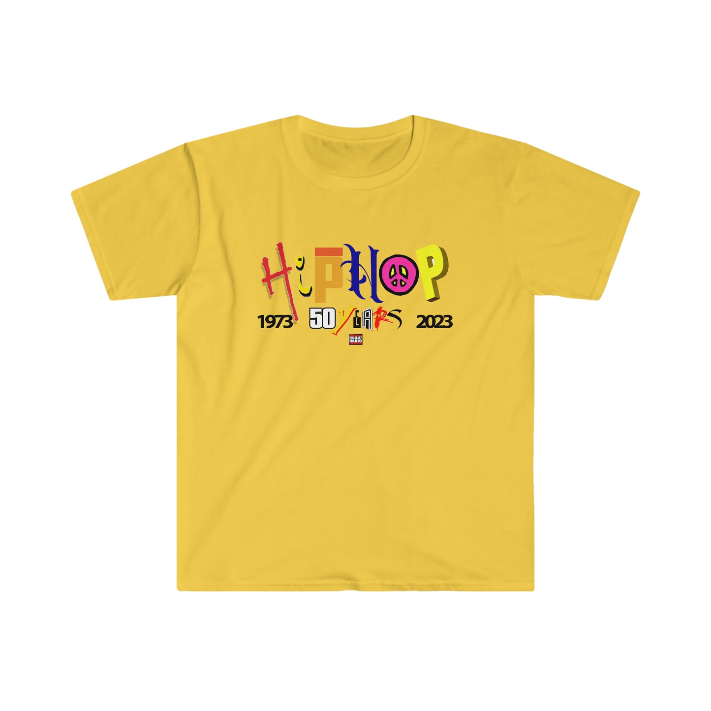 50 Years of Hip Hop, the Official Tee by Fullblastradio