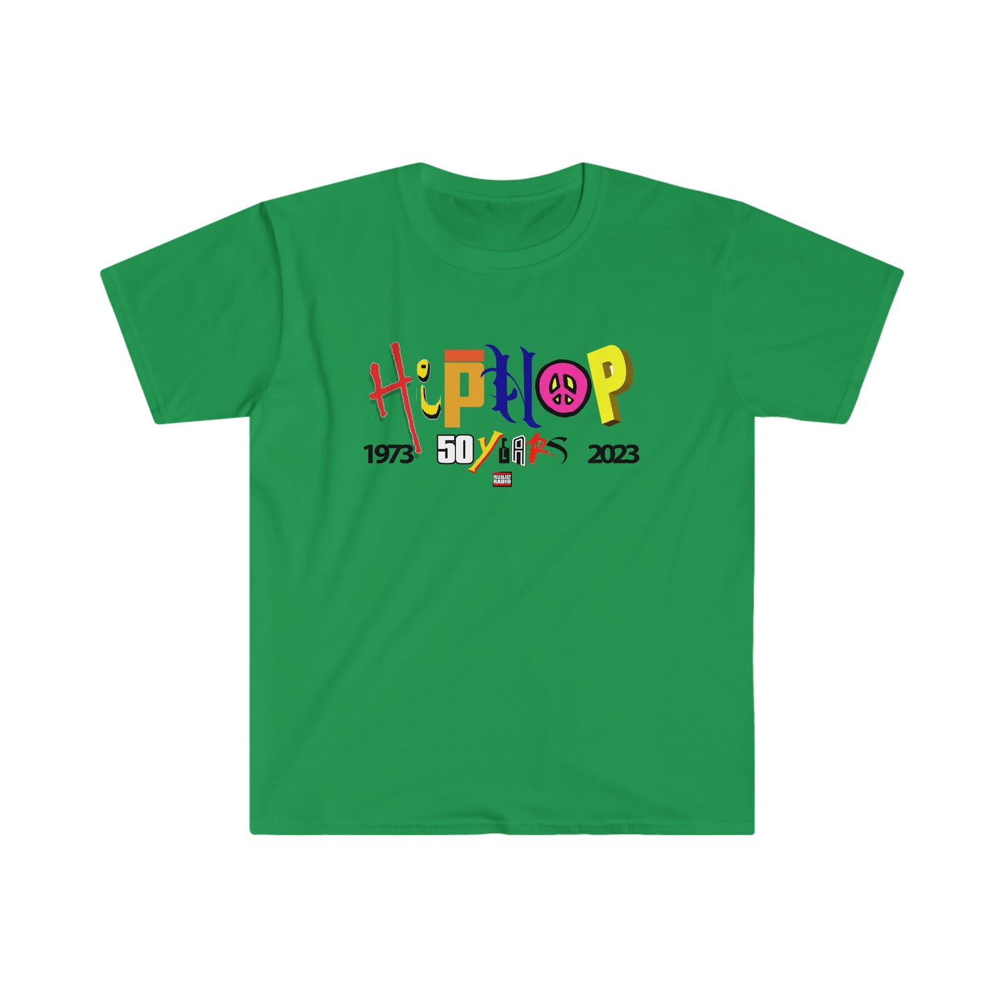 50 Years of Hip Hop, the Official Tee by Fullblastradio