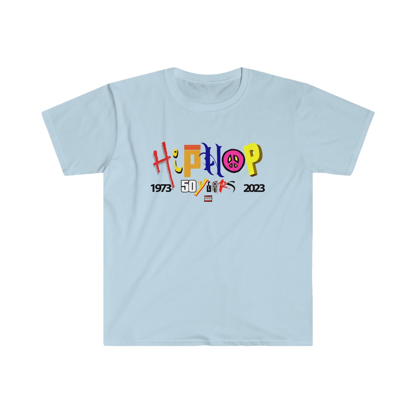 50 Years of Hip Hop, the Official Tee by Fullblastradio