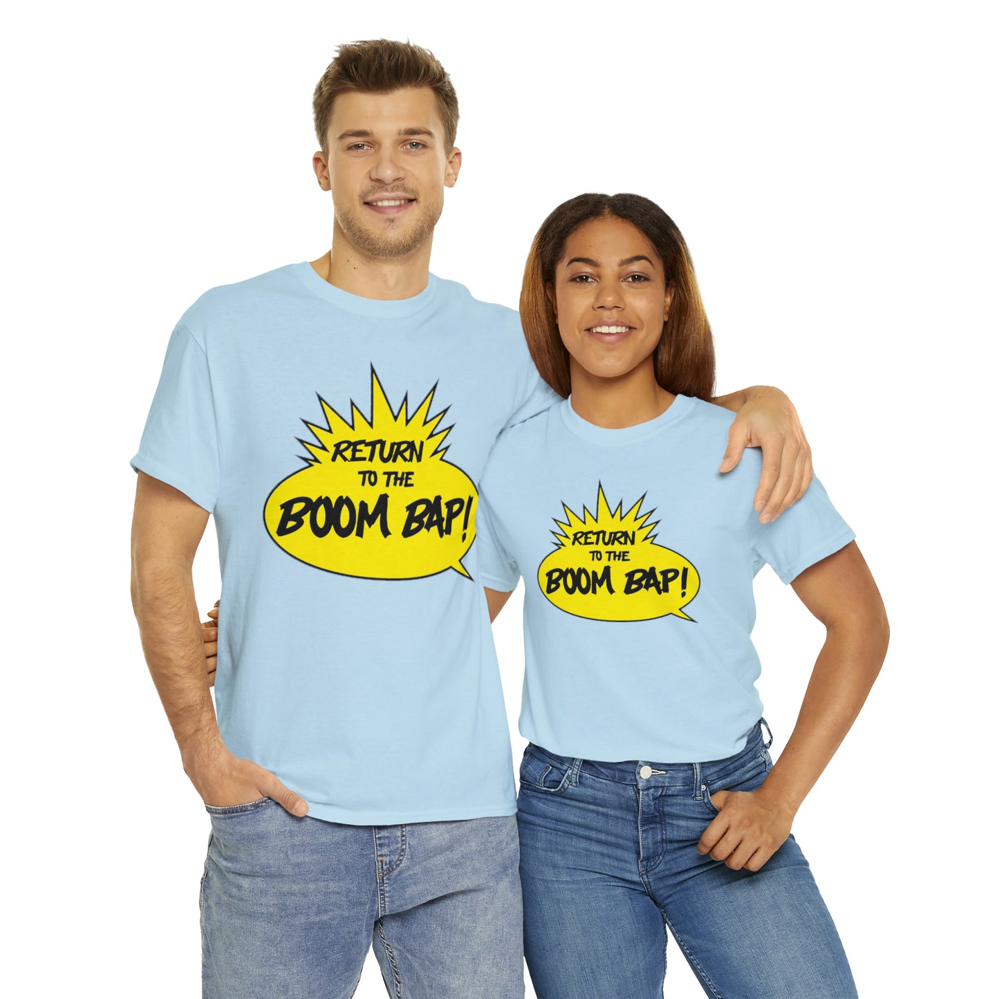 Return to the Boom Bap! Unisex Heavy Cotton Tee
