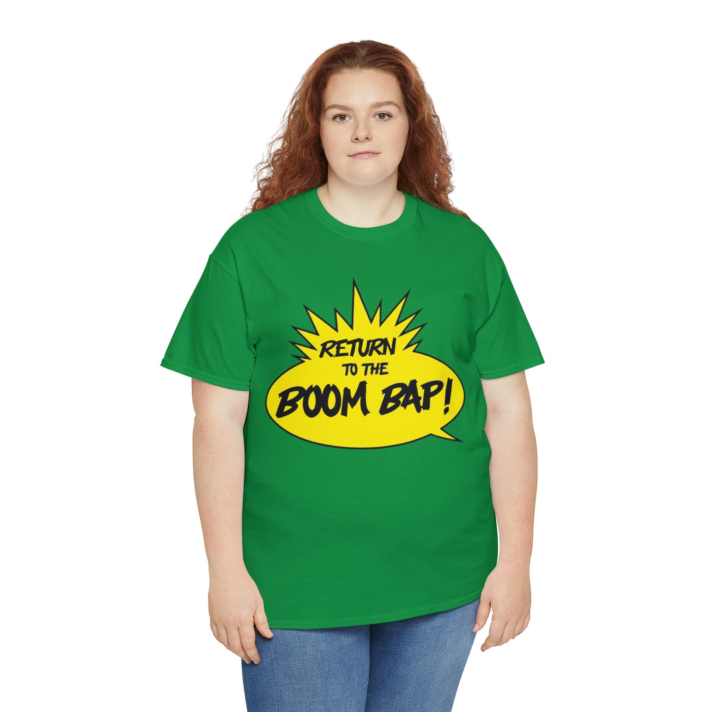 Return to the Boom Bap! Unisex Heavy Cotton Tee