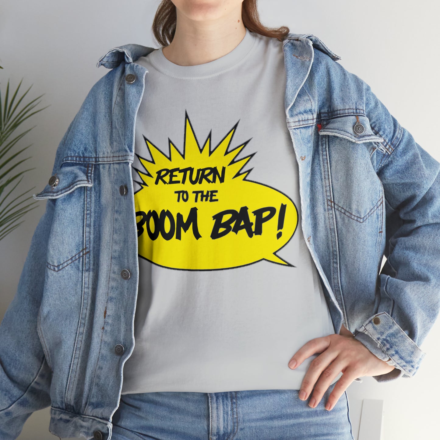 Return to the Boom Bap! Unisex Heavy Cotton Tee