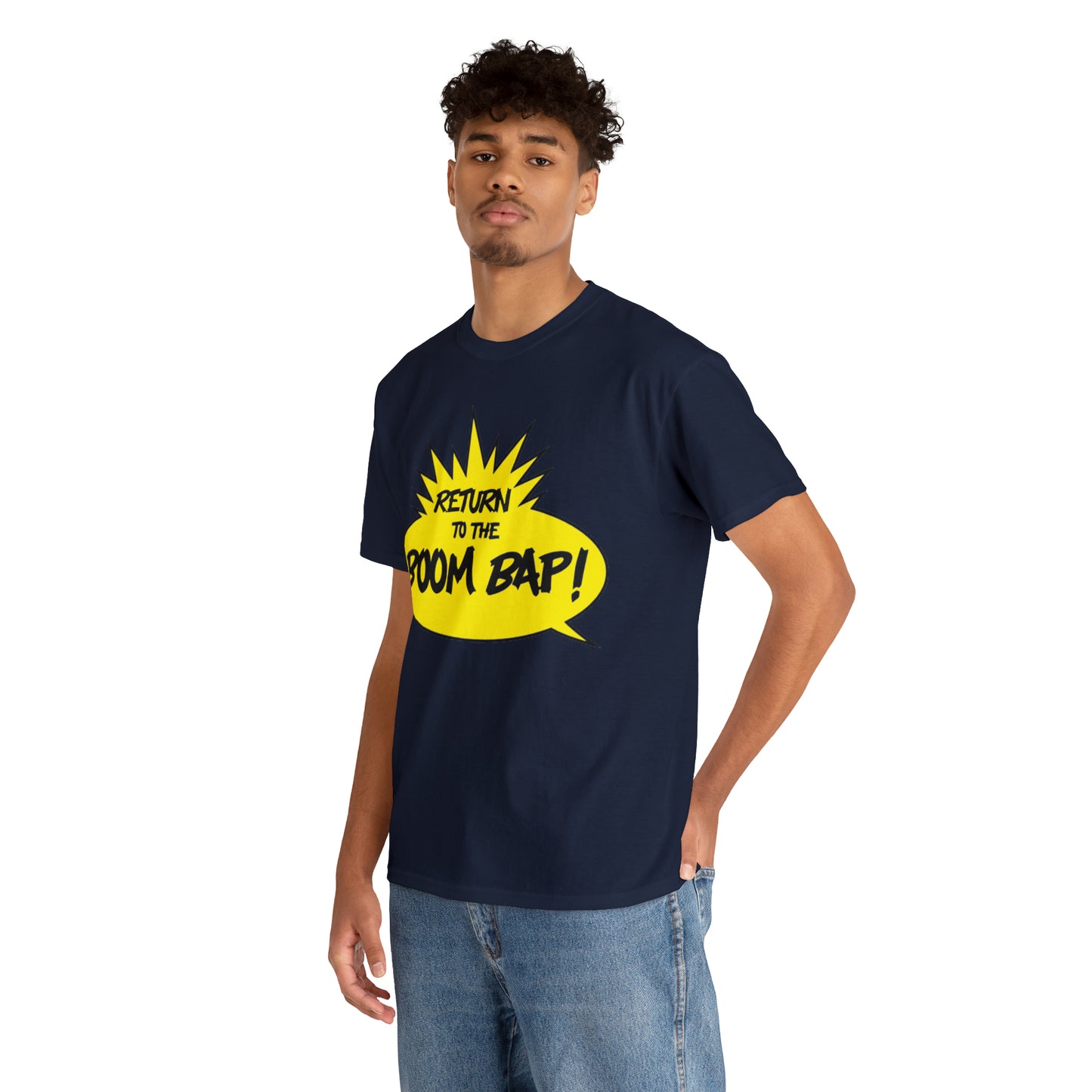 Return to the Boom Bap! Unisex Heavy Cotton Tee