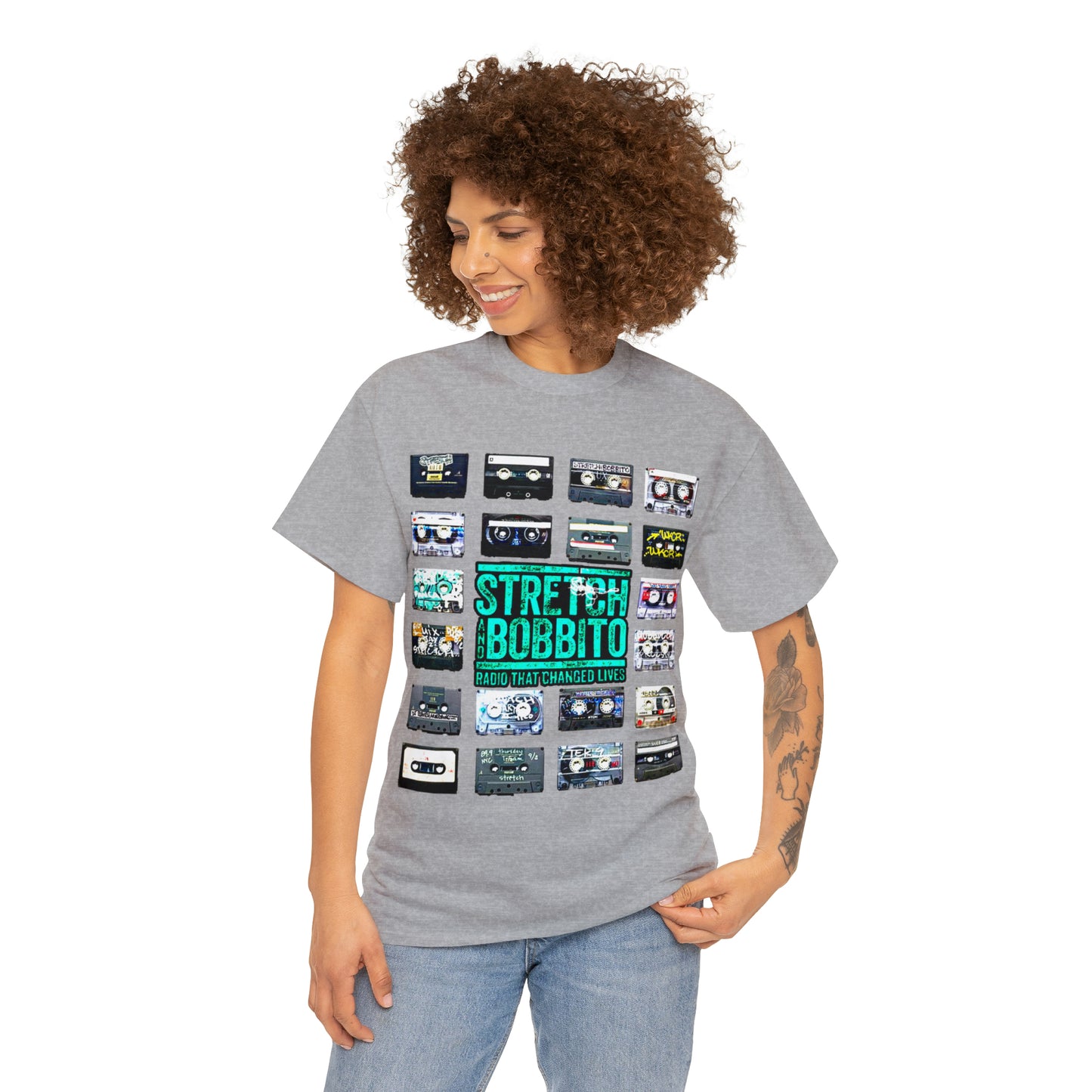 Stretch & Bobbito: Radio That Changed Lives - Unisex Heavy Cotton Tee