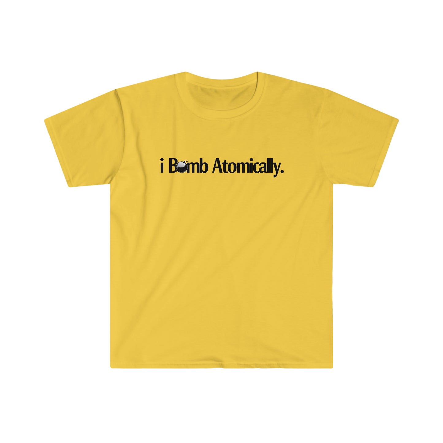 i Bomb Atomically Unisex Softstyle T-Shirt