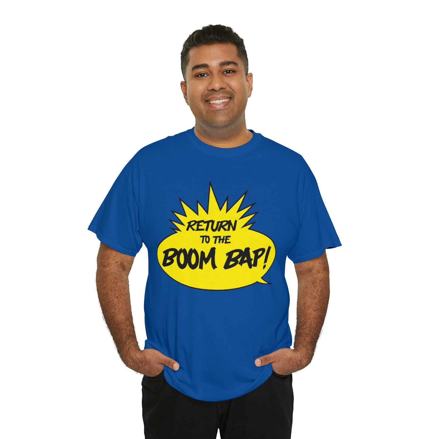 Return to the Boom Bap! Unisex Heavy Cotton Tee