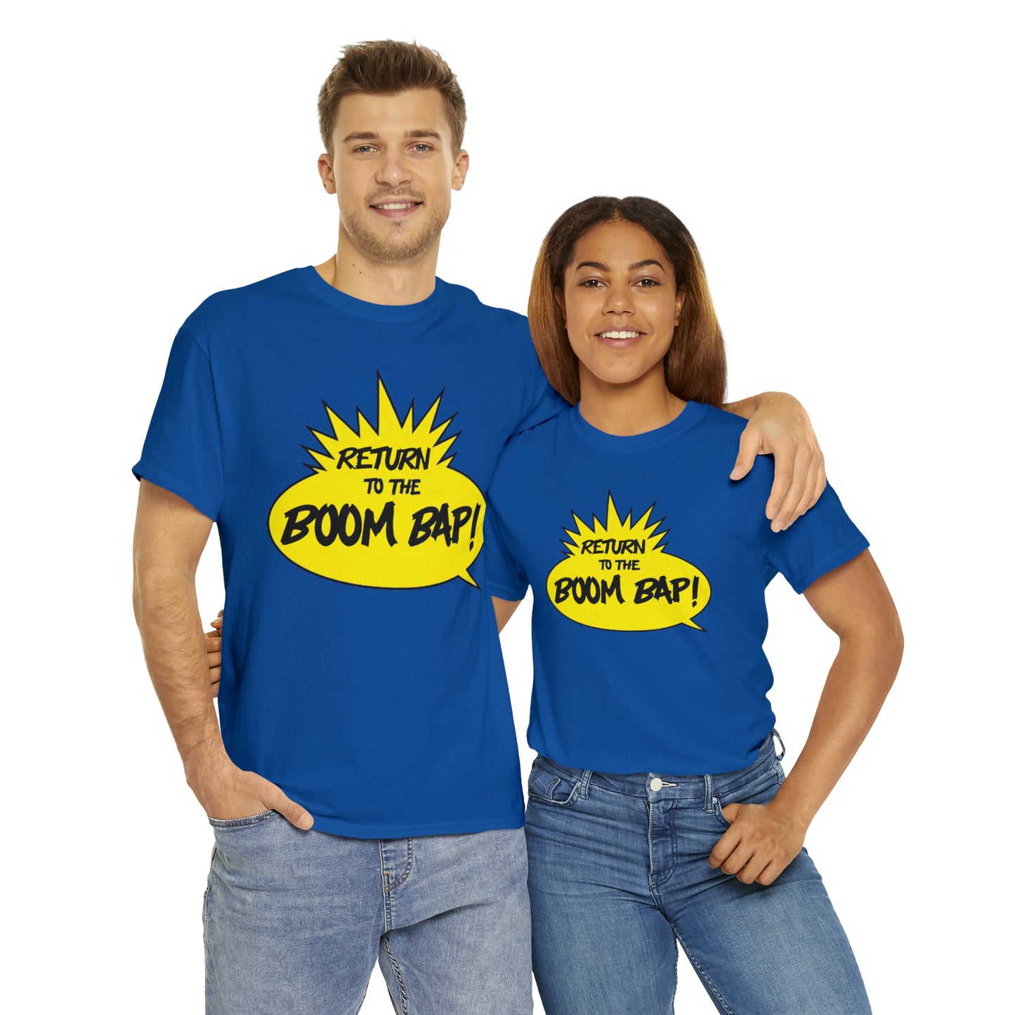 Return to the Boom Bap! Unisex Heavy Cotton Tee