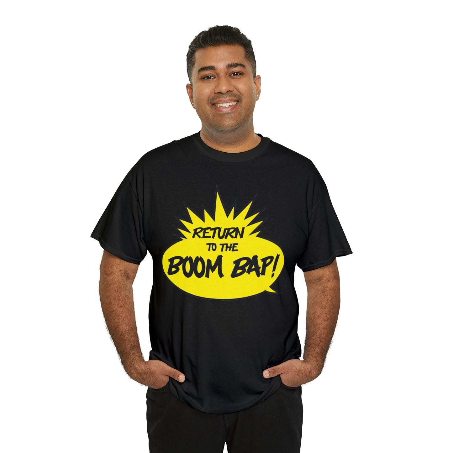 Return to the Boom Bap! Unisex Heavy Cotton Tee