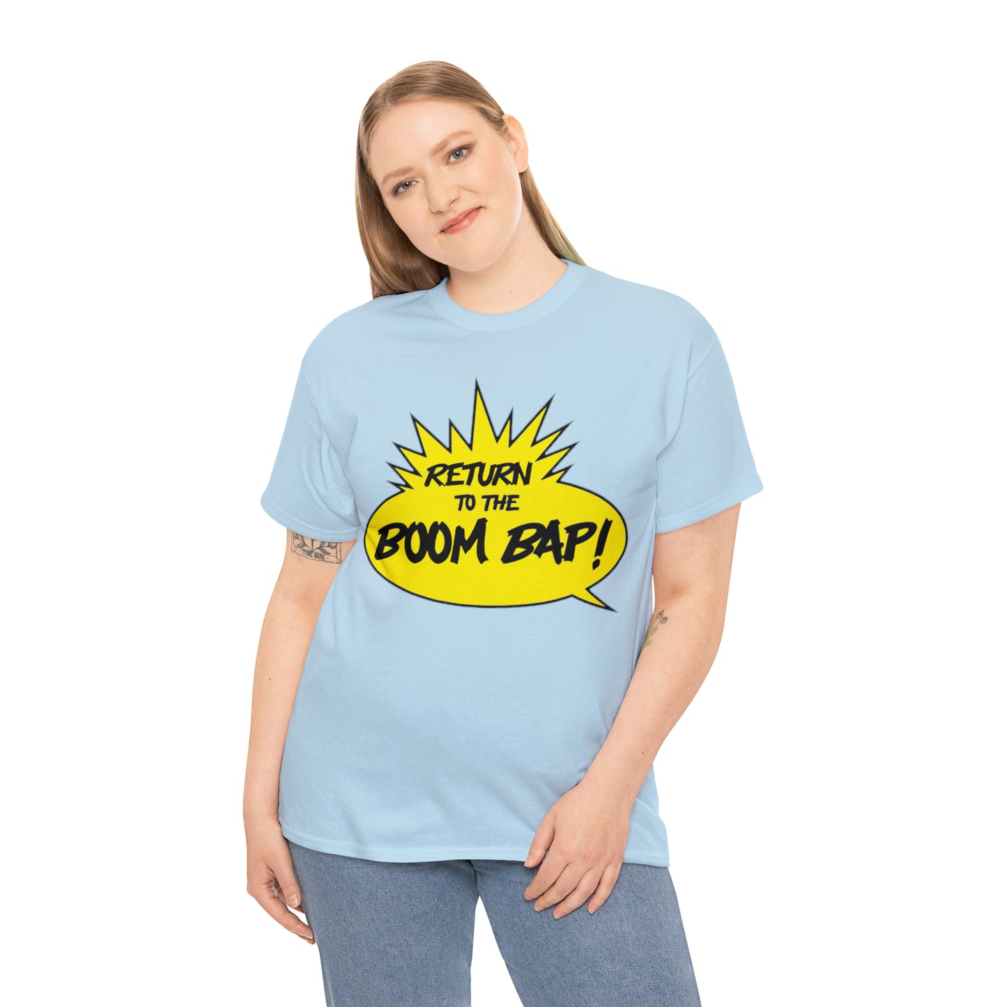 Return to the Boom Bap! Unisex Heavy Cotton Tee