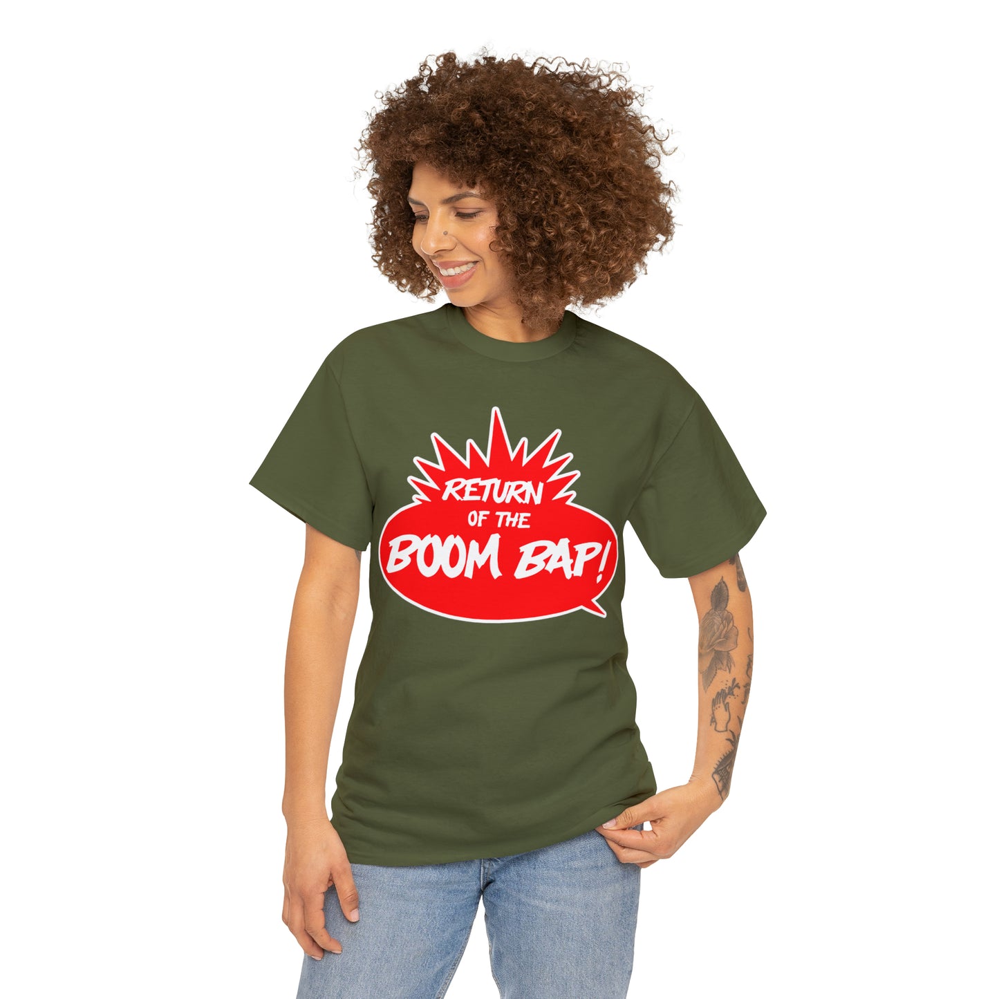 Return of the Boom Bap! Unisex Heavy Cotton Tee