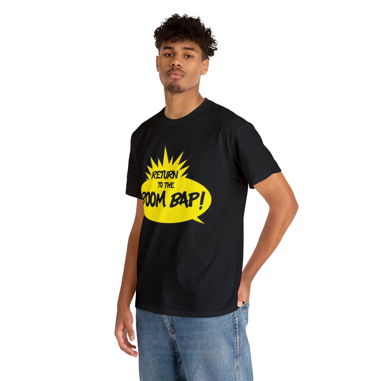 Return to the Boom Bap! Unisex Heavy Cotton Tee