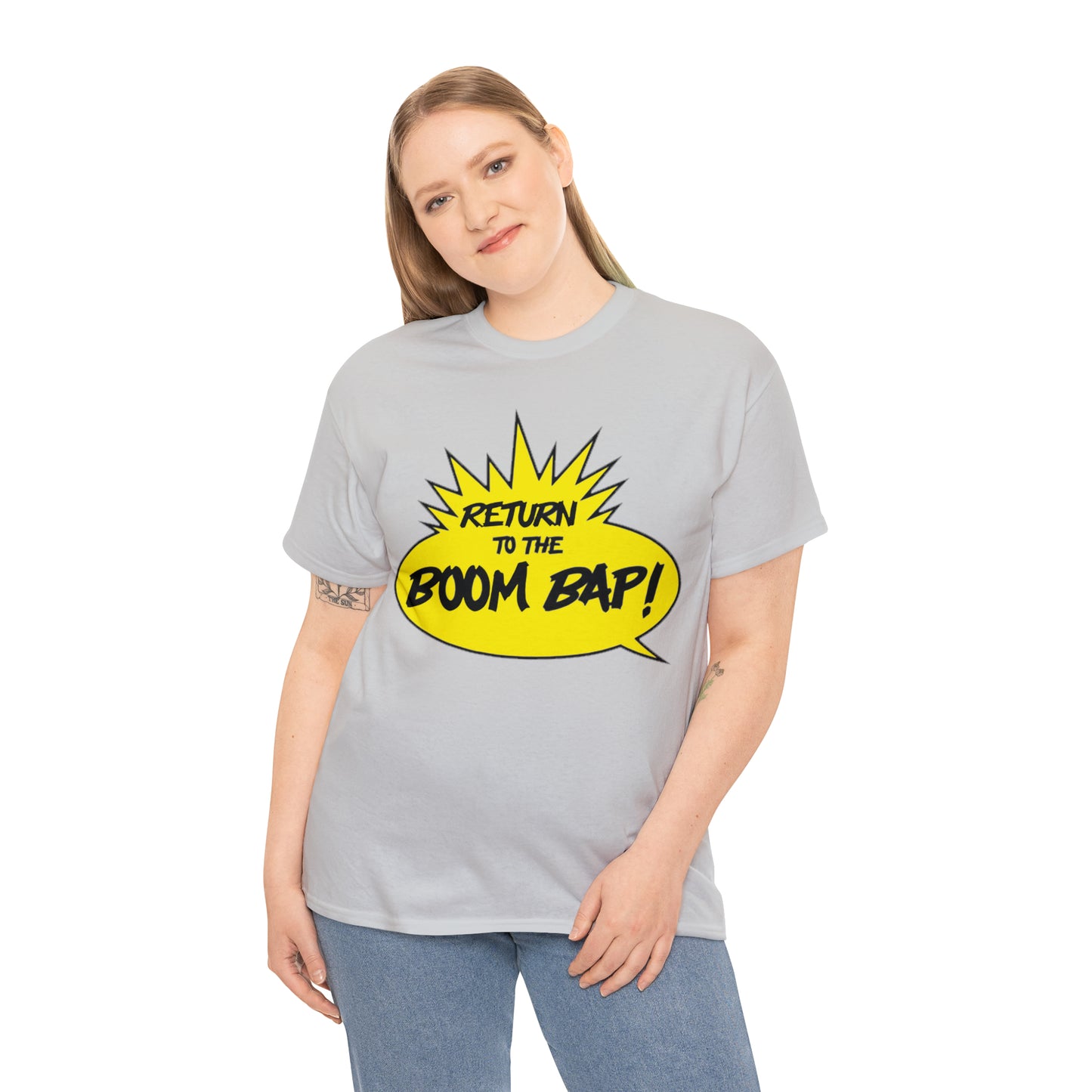 Return to the Boom Bap! Unisex Heavy Cotton Tee